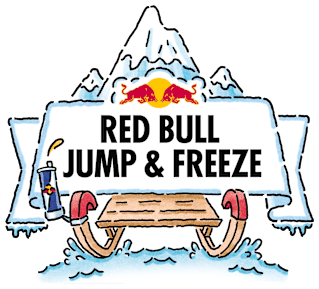 Логотип Red Bull Jump & Freeze