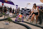 Red Bull ambassador supervises the university event Red Bull Desert Wings