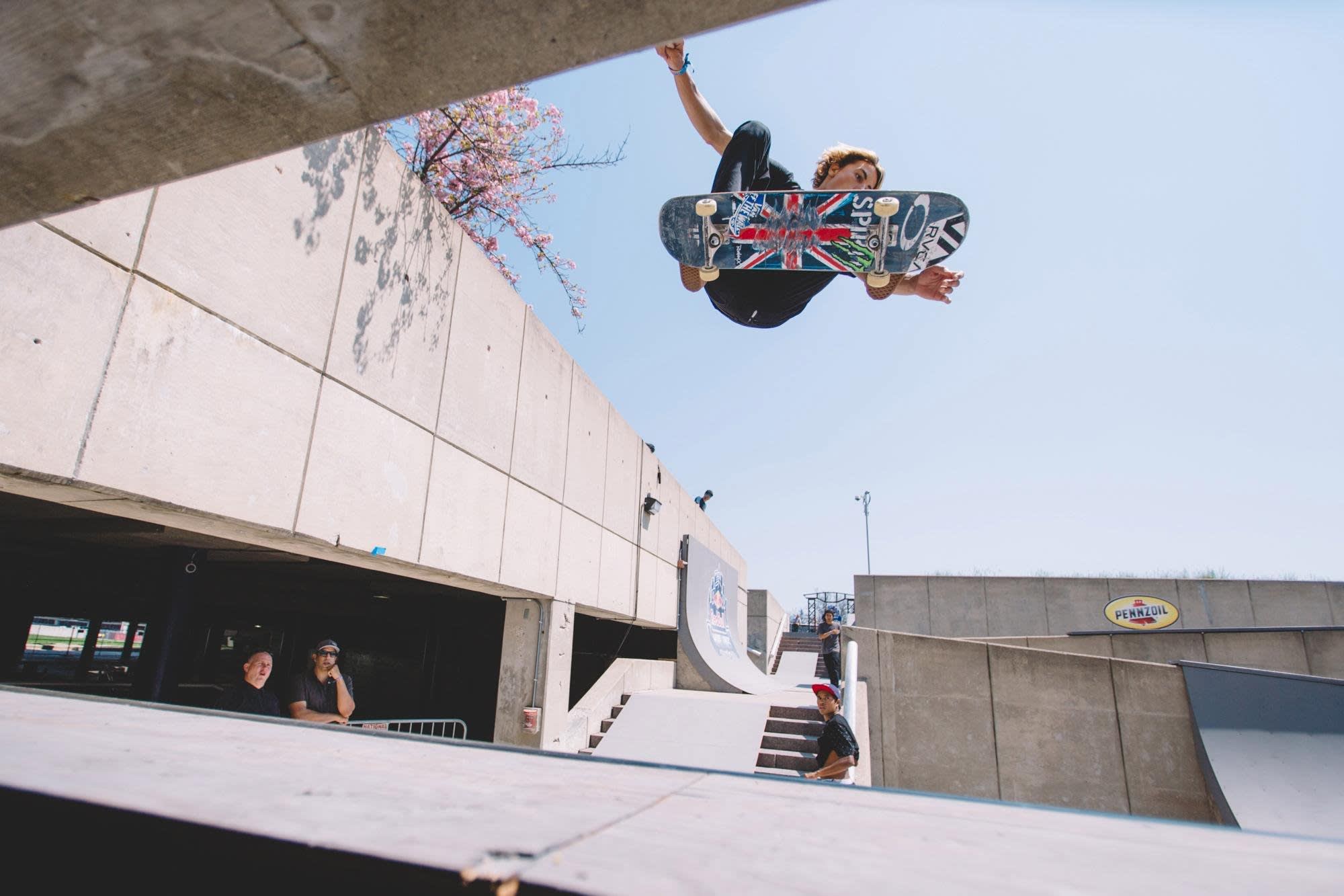 Red Bull Hart Lines Skateboard Contest Detroit Sheckler