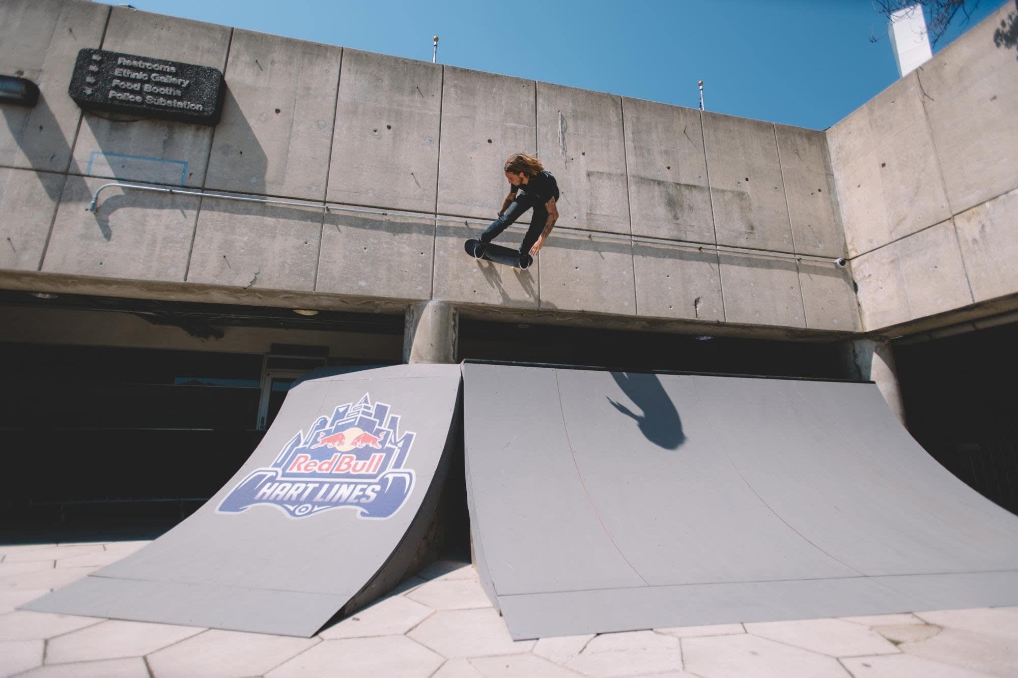 Red Bull Hart Lines Skateboard Contest Detroit Sheckler
