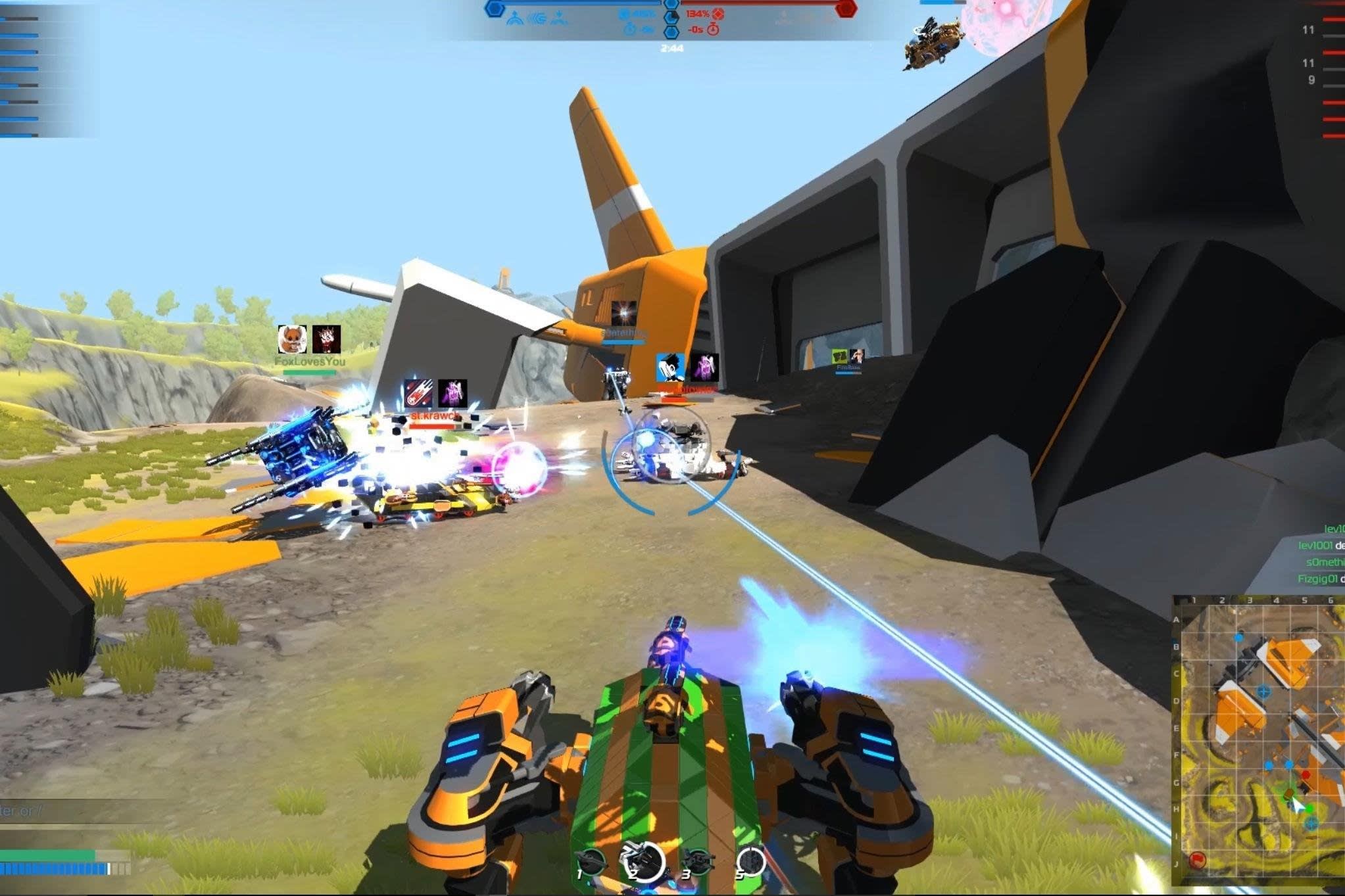 Robocraft Interview with the team behind Steam hit