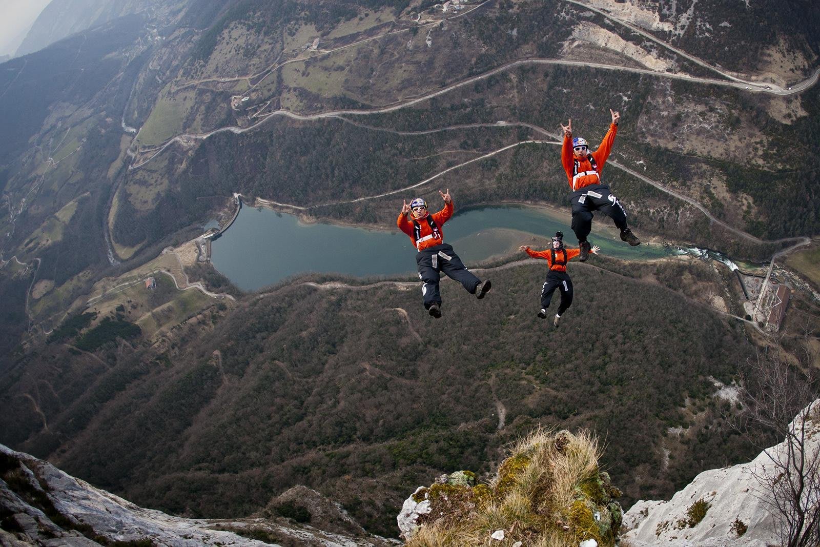 Vincent Reffet Skydiving BASE Jumping