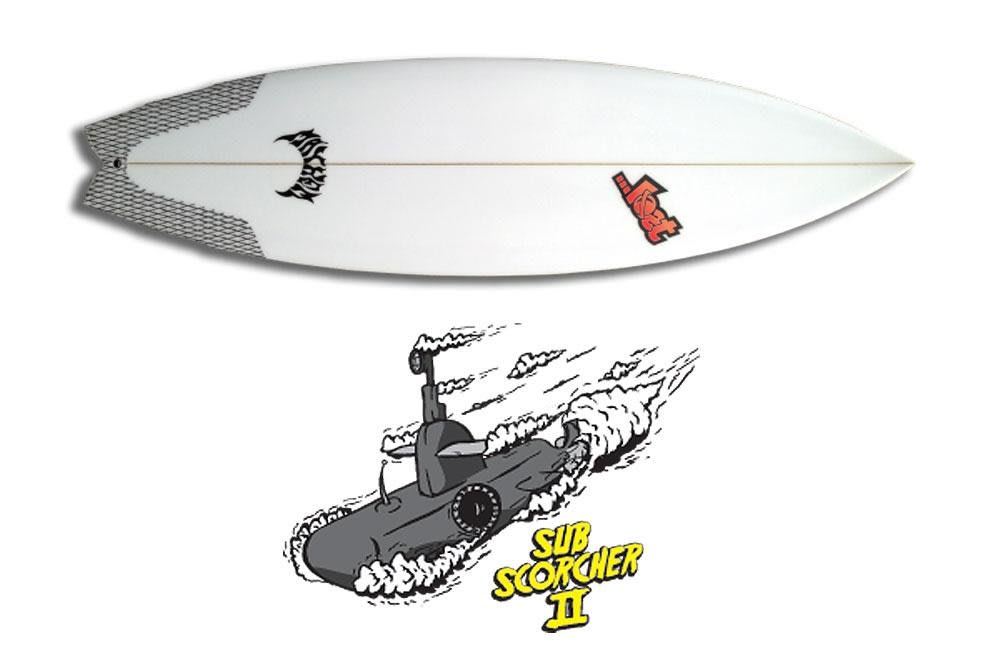 LOST Sub Scorcher 2, 5'11'' (30ℓ) サーフボード placebo 5'8 サブ