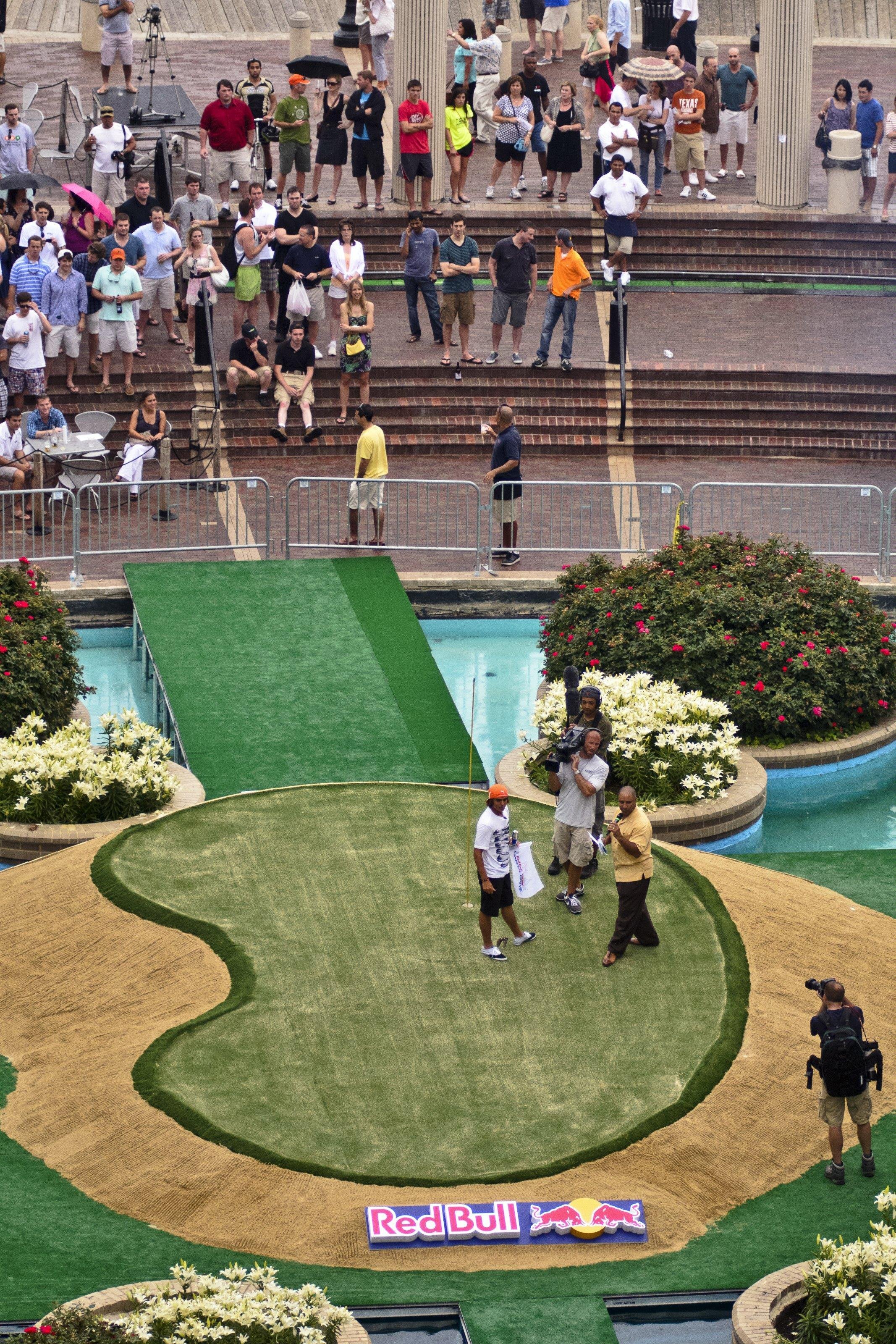 Watch Rickie Fowler Nail a Bizarre Hole In One