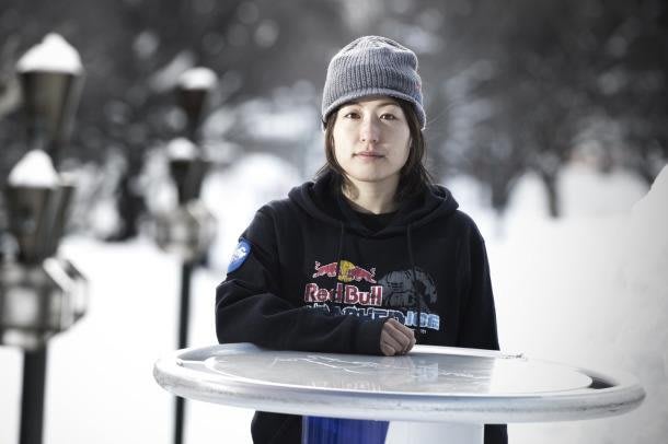 アイスクロス・ダウンヒル世界選手権最終戦 女子アイスホッケー選手