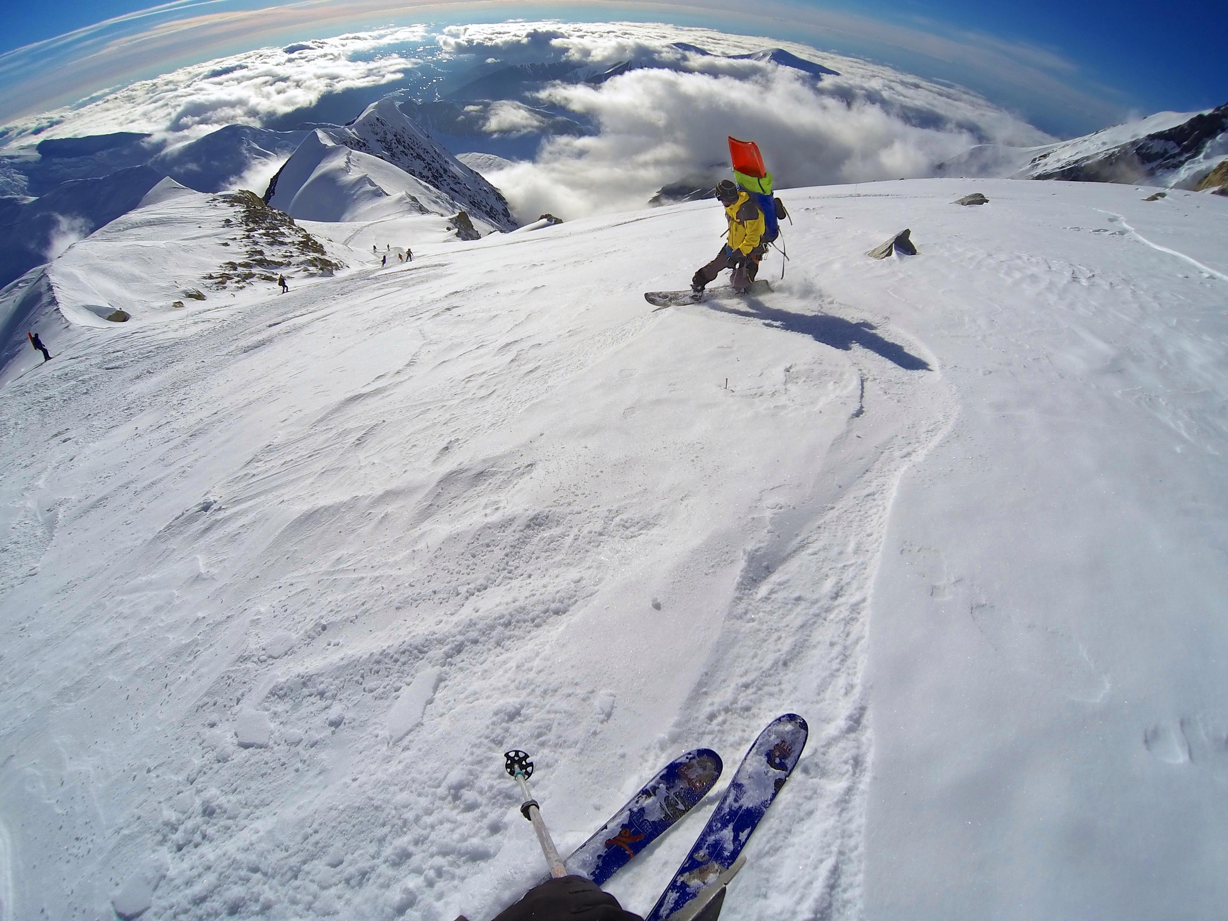 Ski vacation to north America's highest mountain