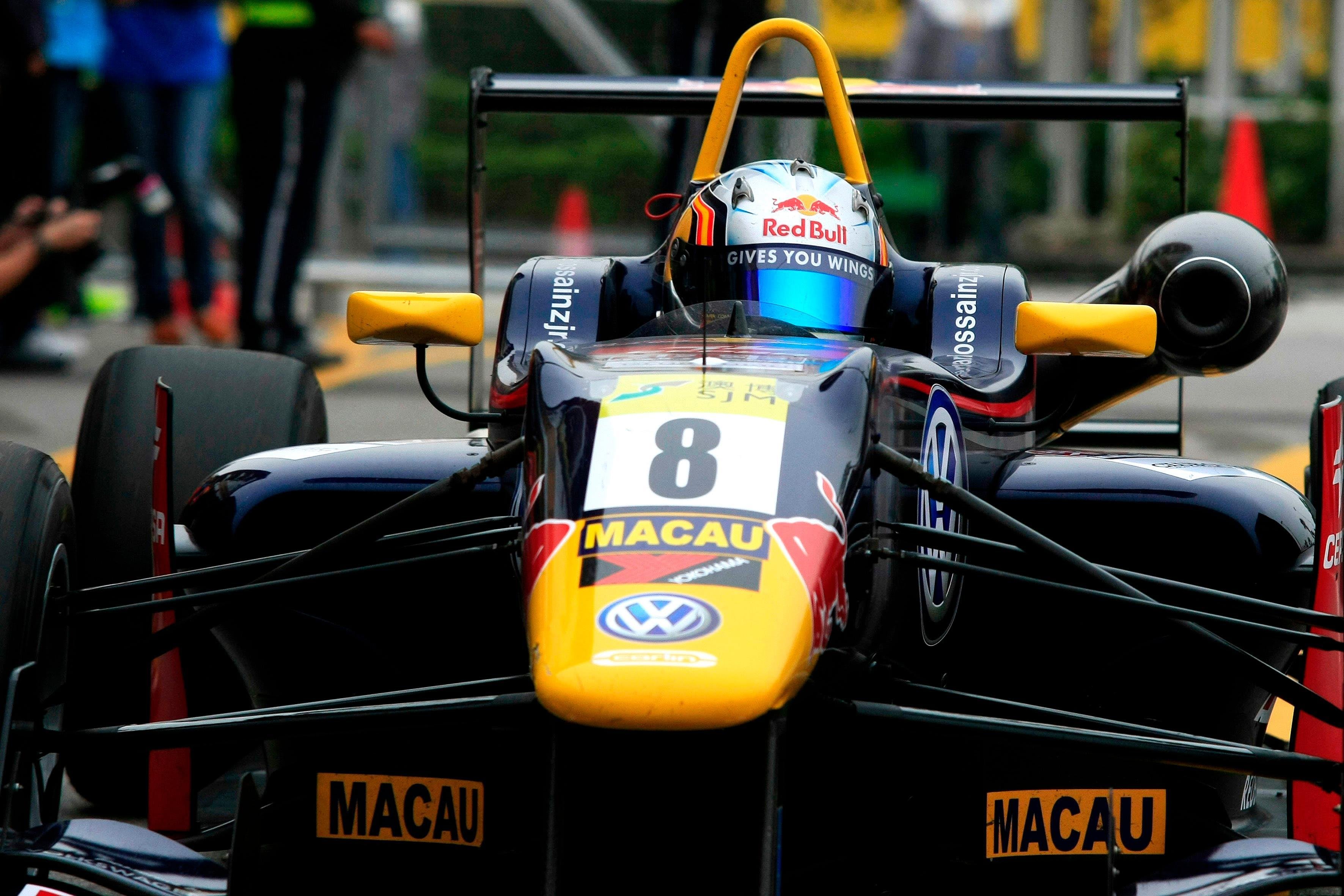 F3: Sainz Jr. confirma su participación en Macao