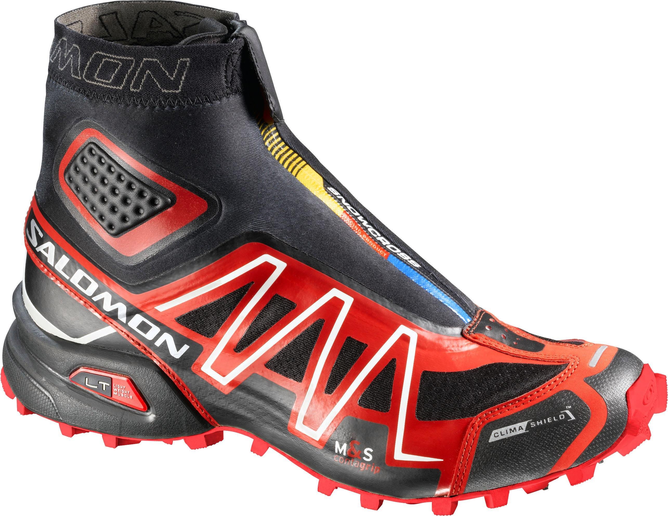 Зимние кроссовки для бега. Salomon Snowcross CS. Salomon Snowcross 1. Соломон с шипами для бега зимой. Salomon шипованные зимние.