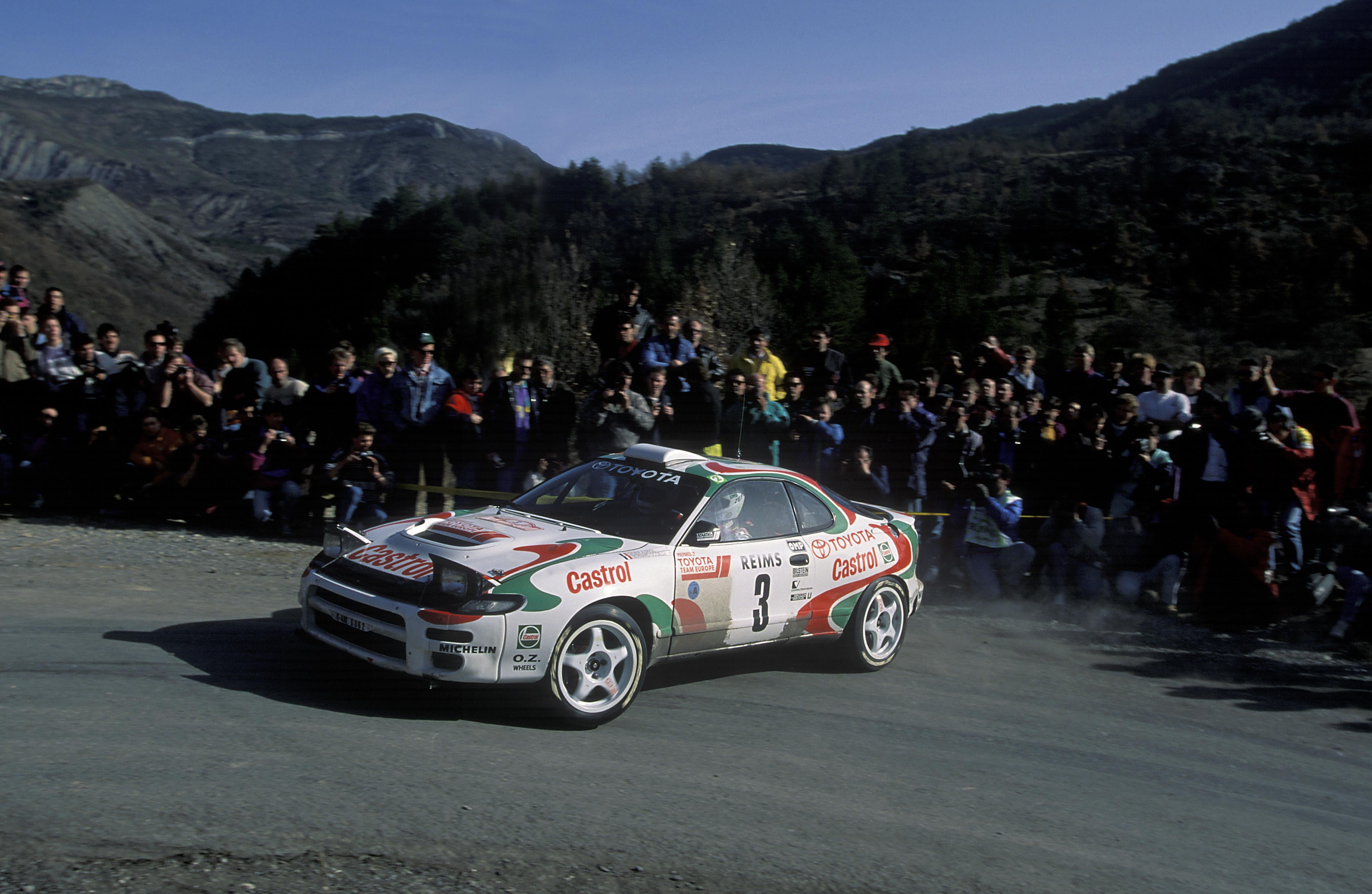 Rallye Monte Carlo 1992 P.Bedini / A.Barbieri Lancia Delta Integrale 16V 15th place