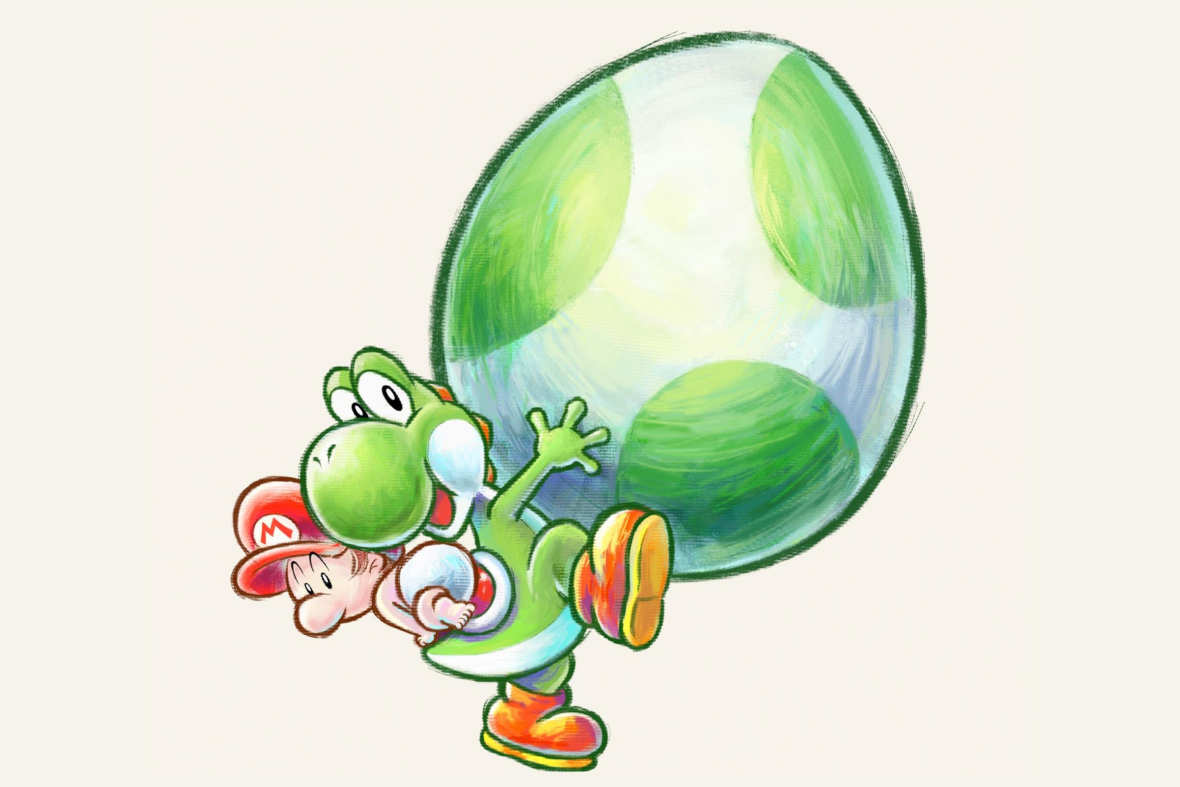 From Egg To Dino 3ds Star The History Of Yoshi