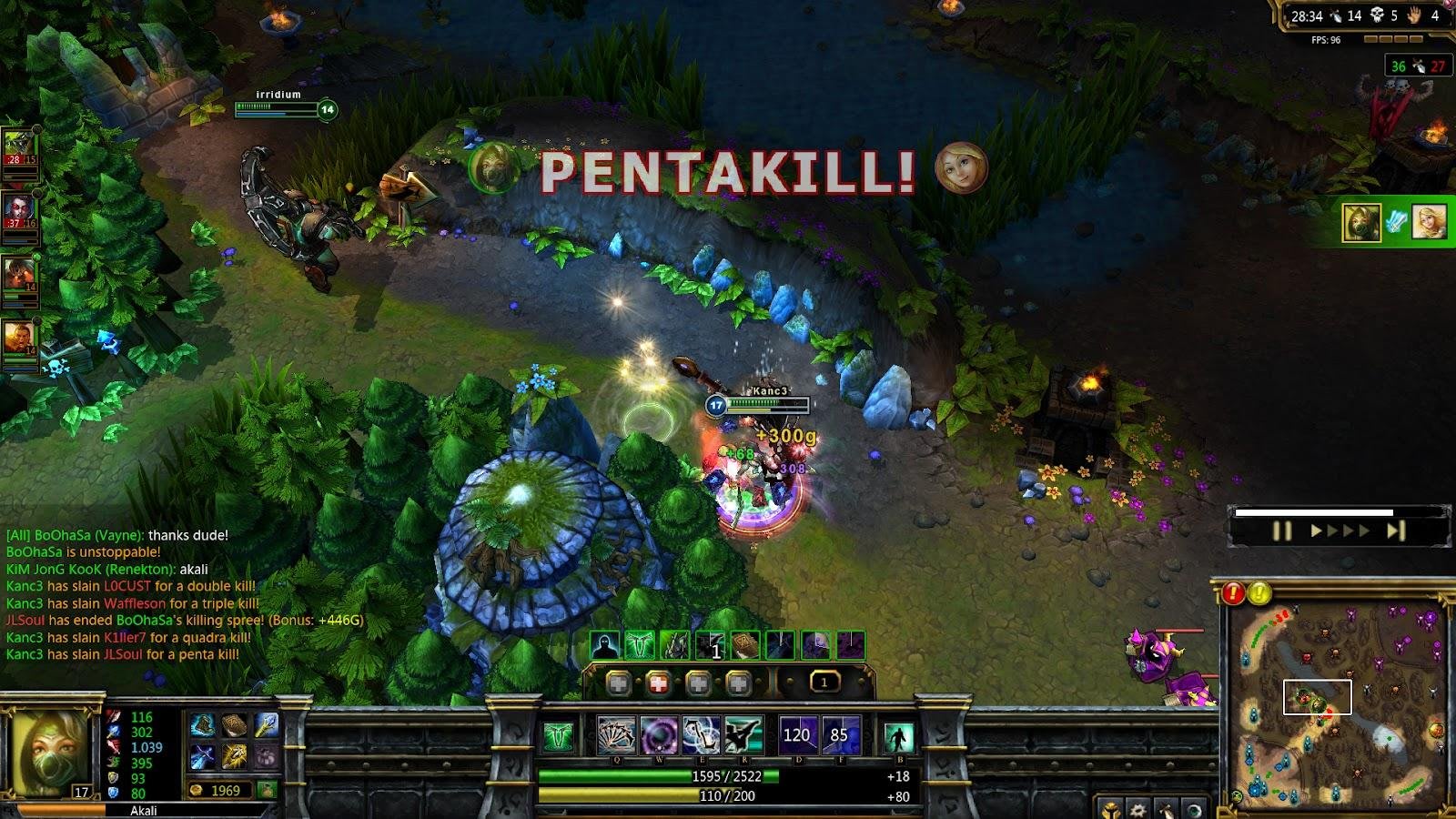 Penta Kill in third game LOL GGWP - sembrik on Twitch