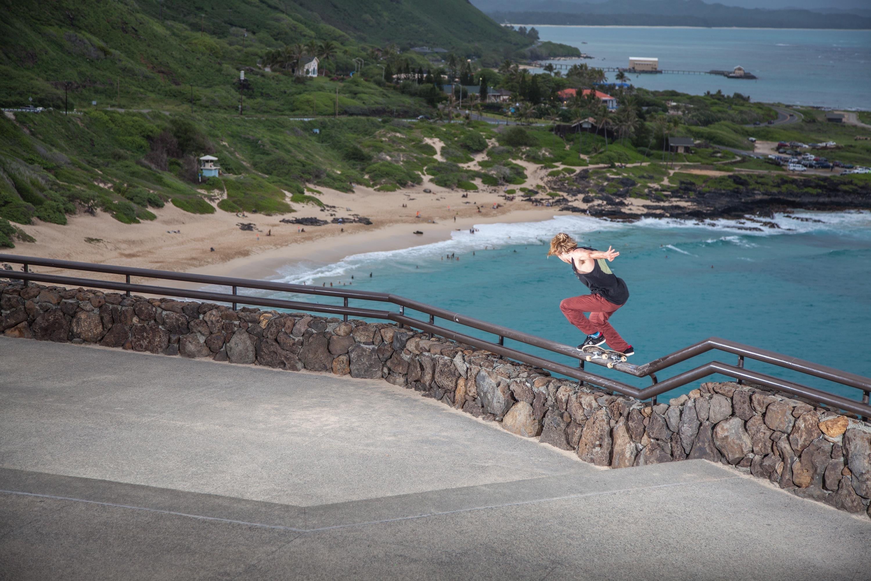 スケートトリップで訪れたい12の島 Skatebording