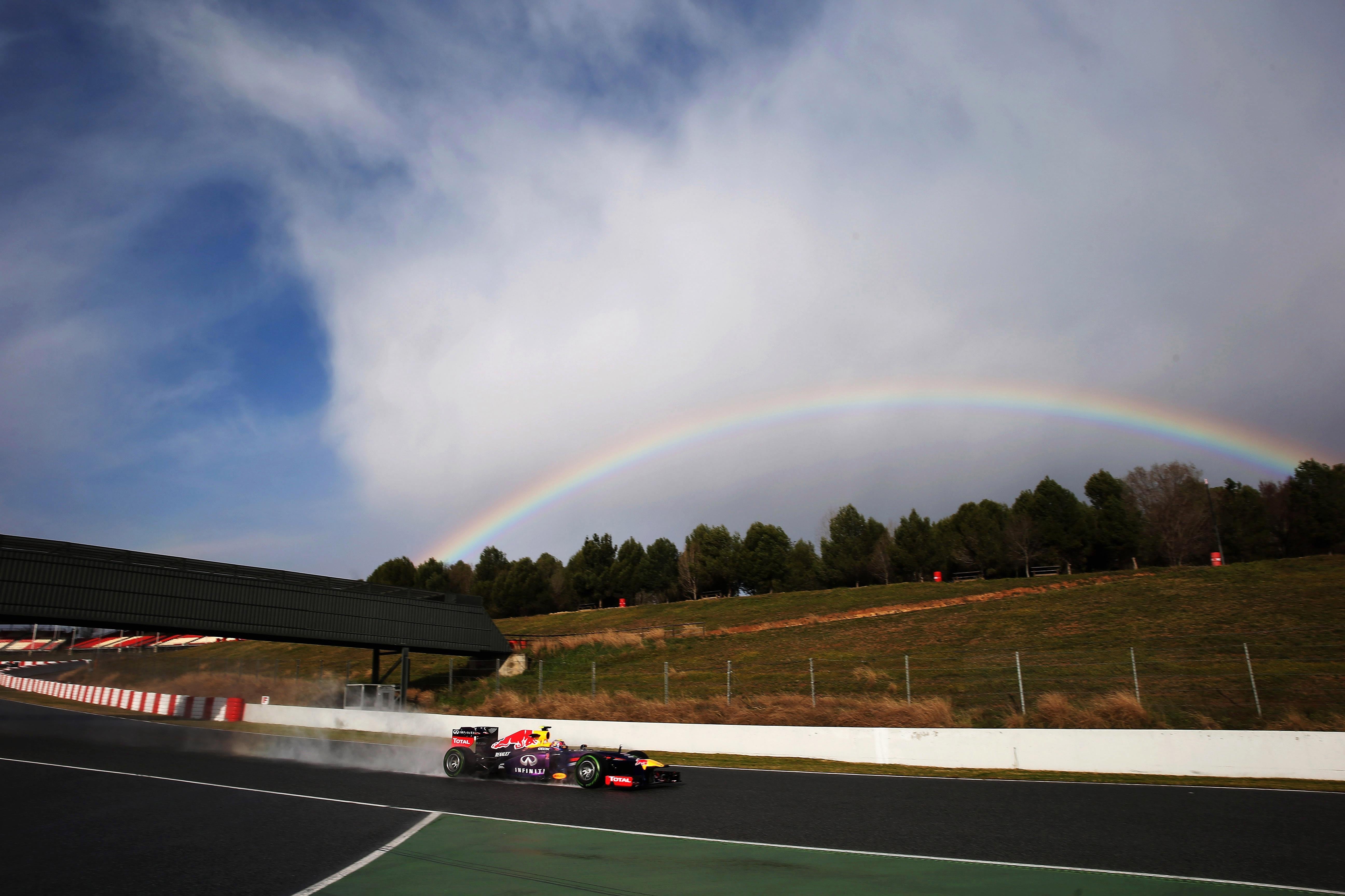 Радужные гонки. Red bull Rainbow.