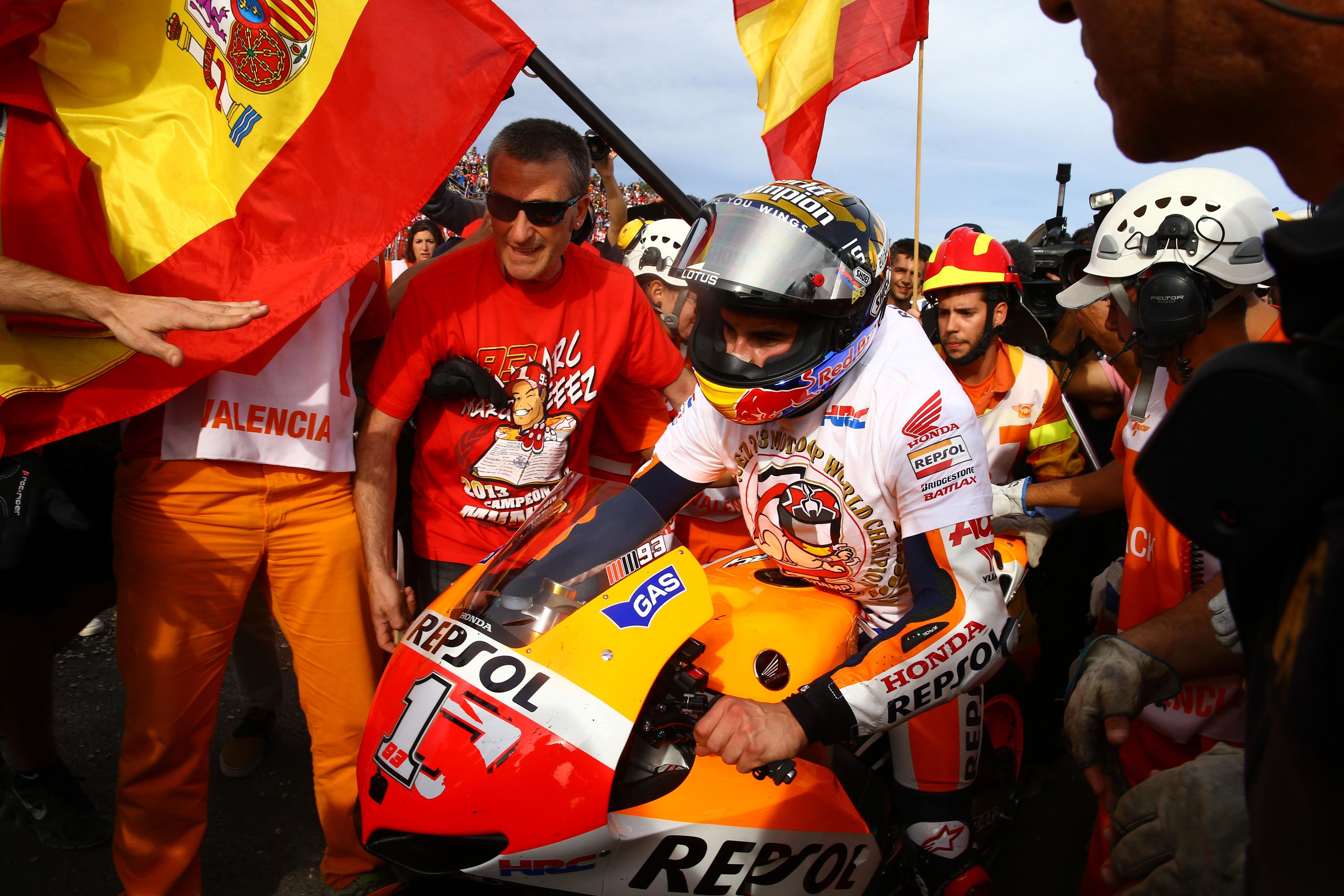 Marc Marquez加冕motogp年度总冠军