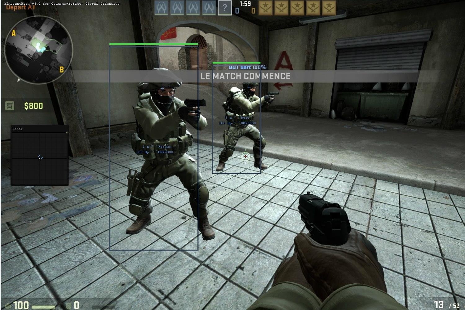 How to apply cheats in Counter Strike