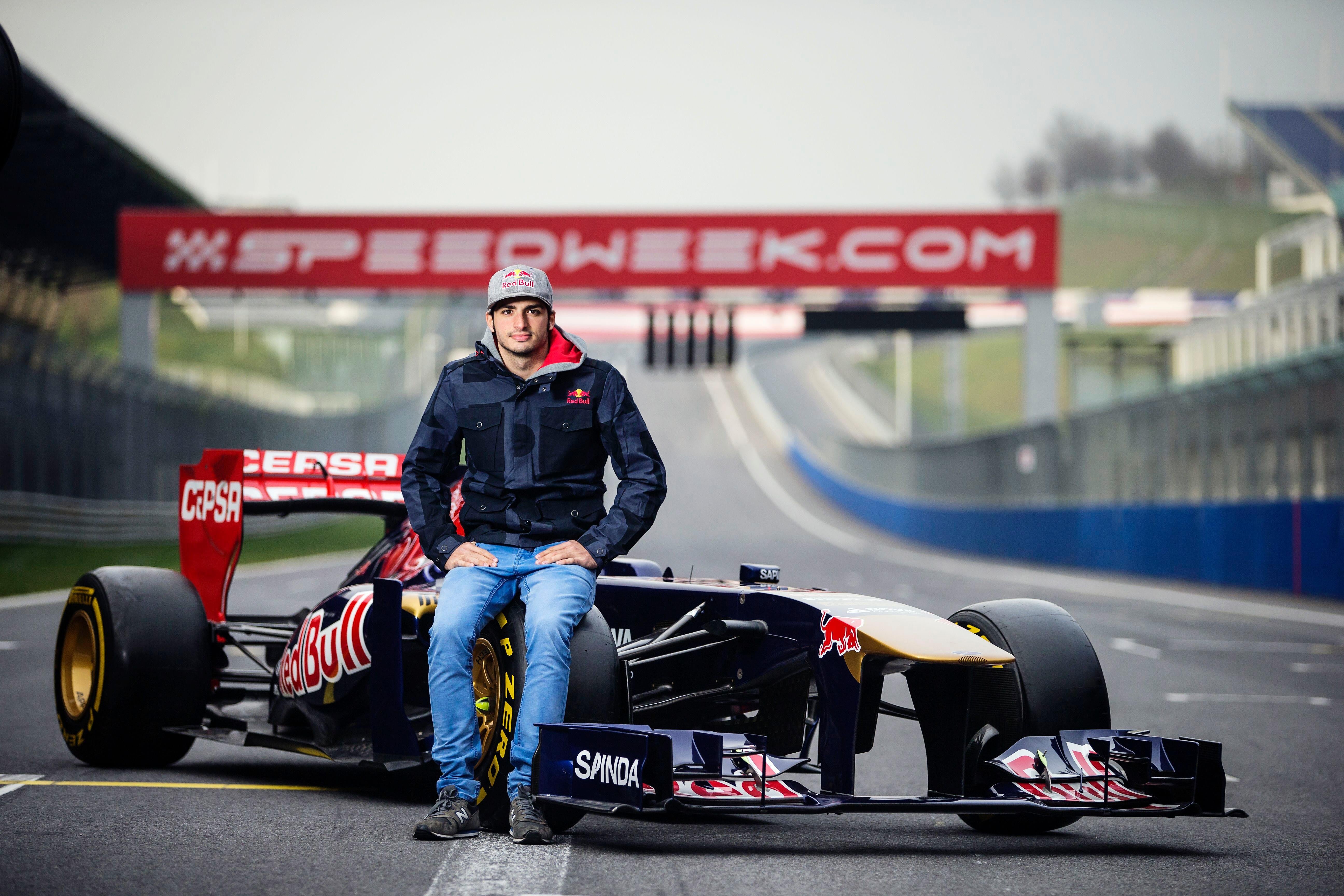 カルロス・サインツ、夢だったF1ドライバーに