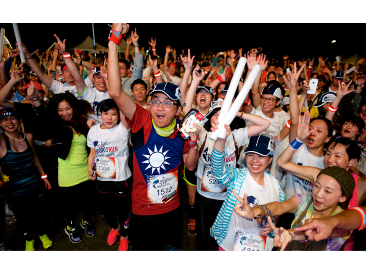 5月3號到宜蘭與插畫家DUNCAN一起開跑Wings for Life World Run