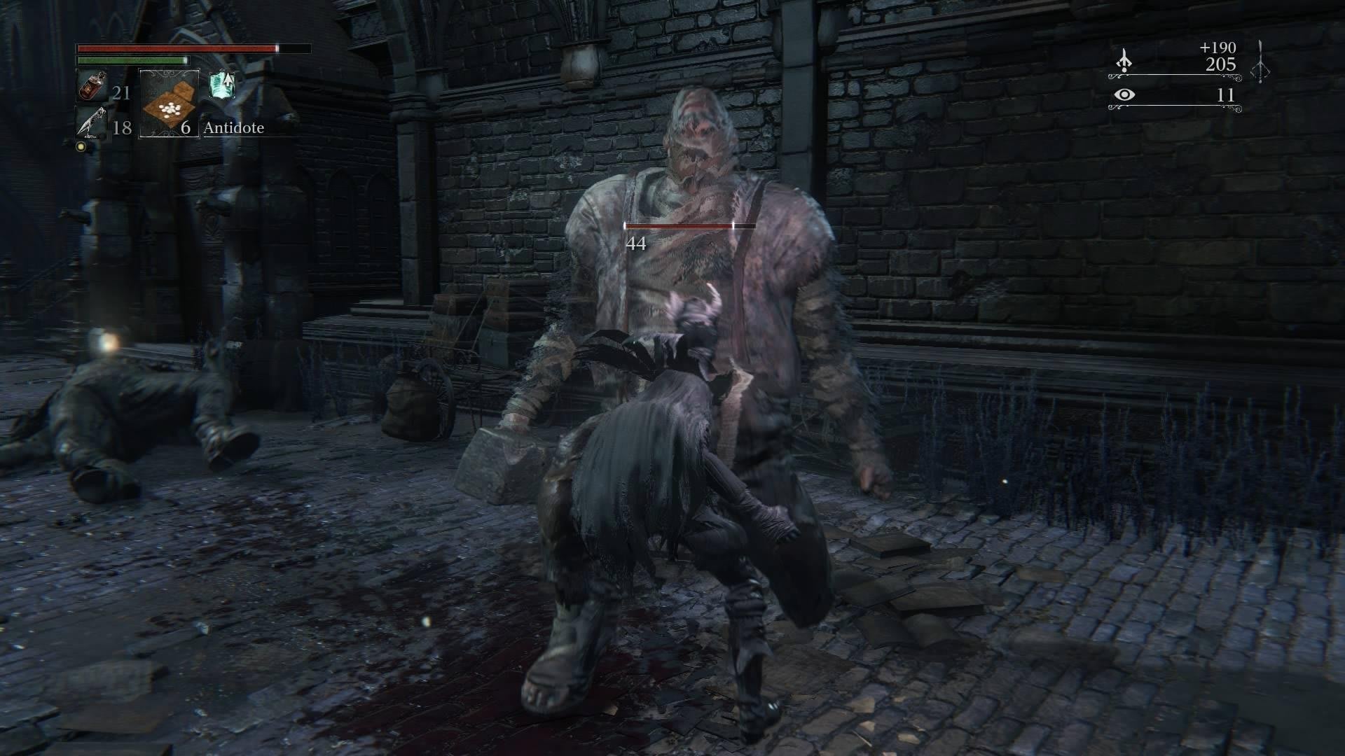 How do I beat this enemy? I have no weapons and I'm scared to fight it. : r/ bloodborne
