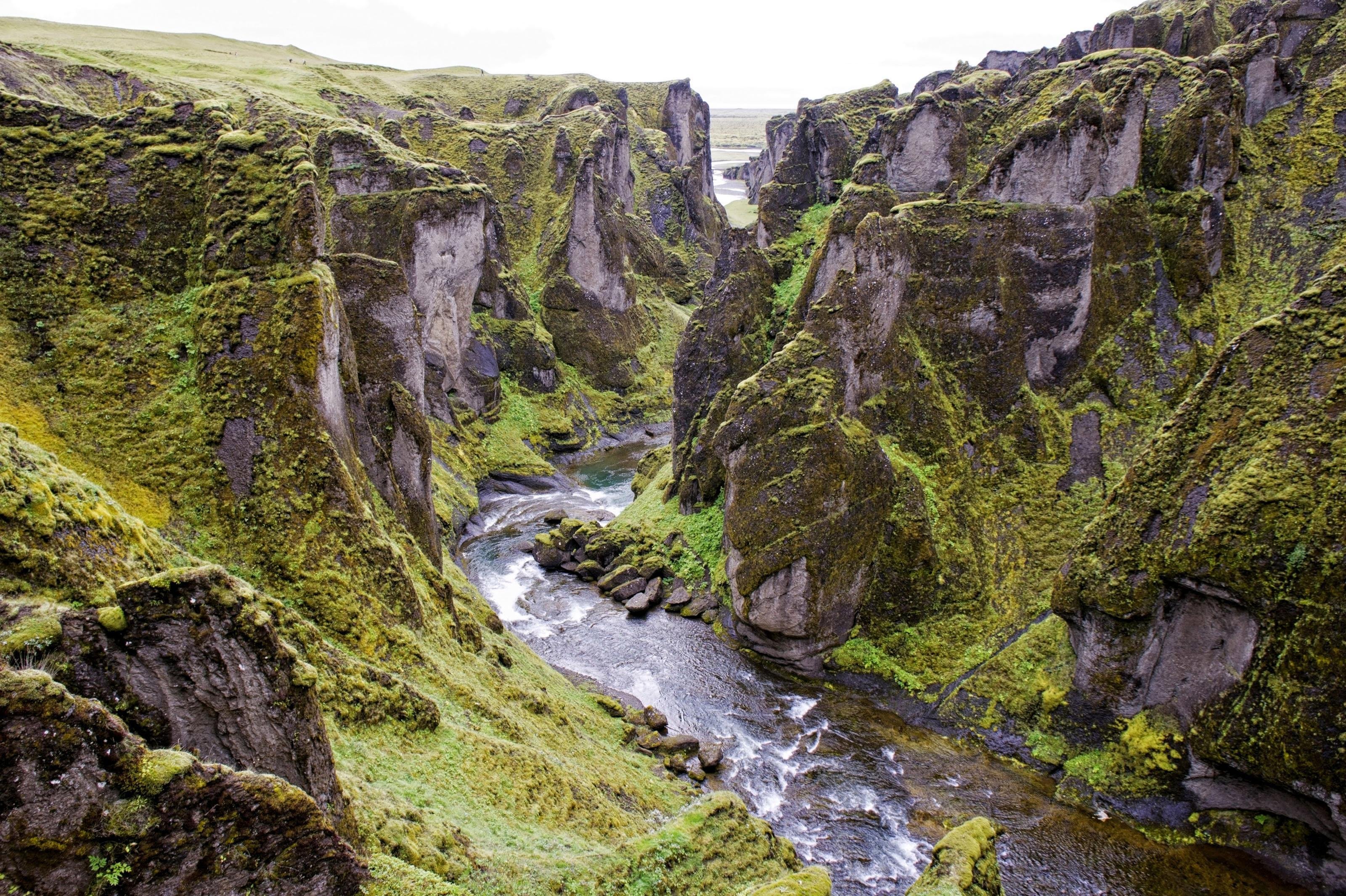 Каньон Фьядрарглйуфур Исландия