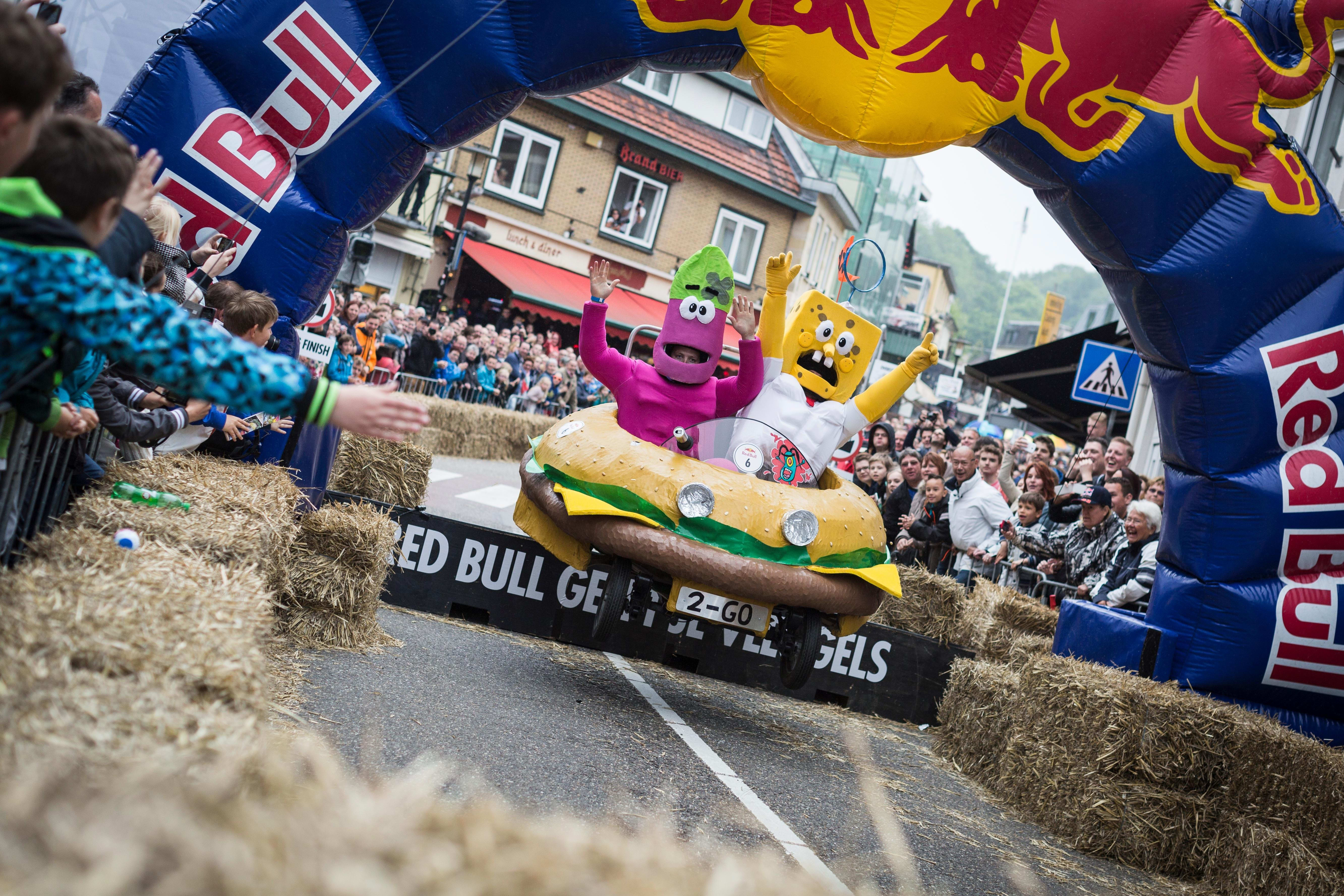 Red bull soap on sale box derby rules