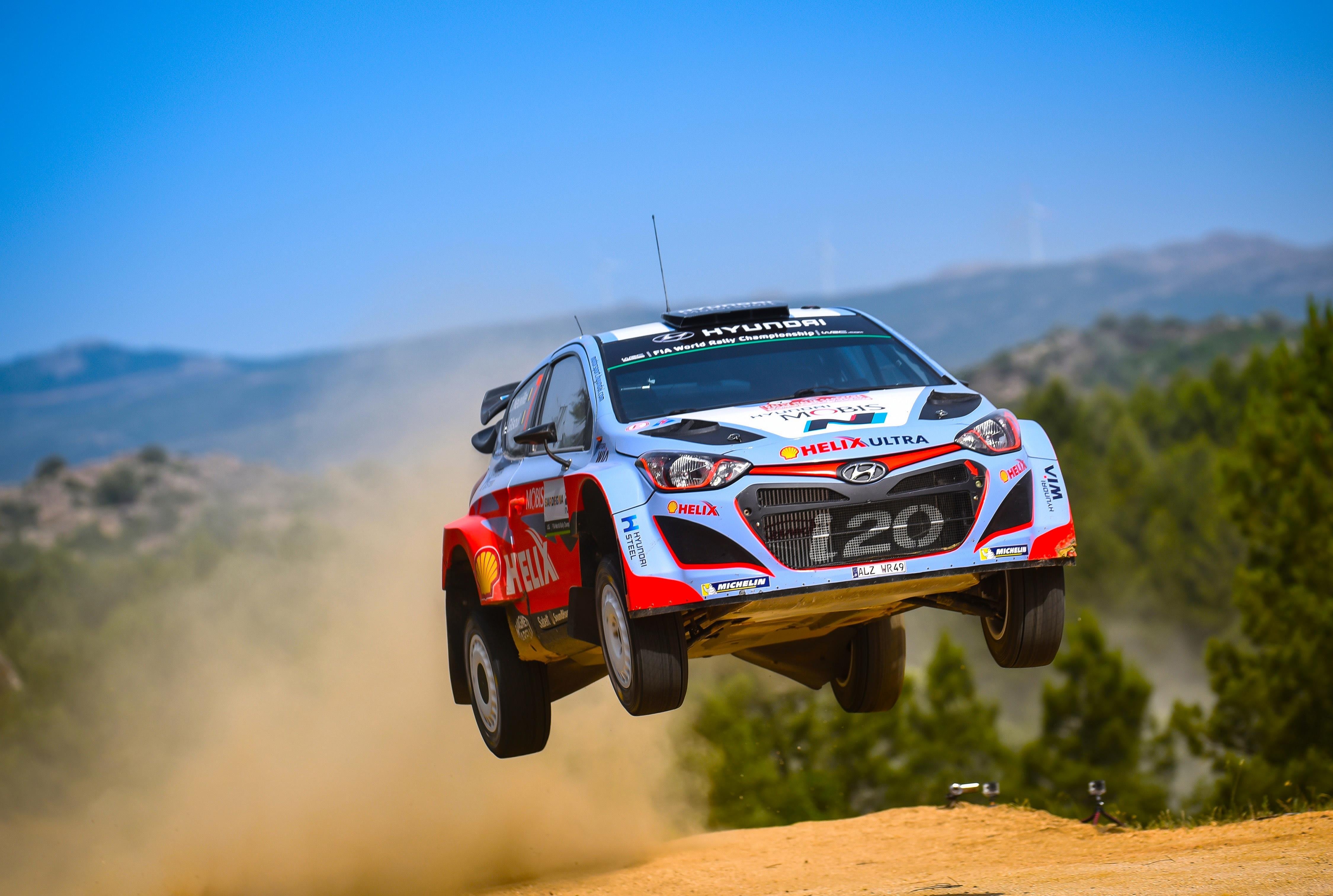 Hyundai i20 WRC Jump