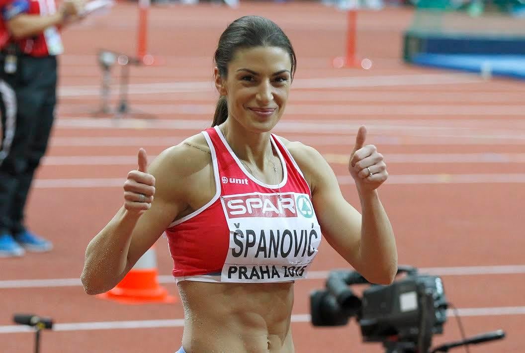 Ivana Španović u brojkama.