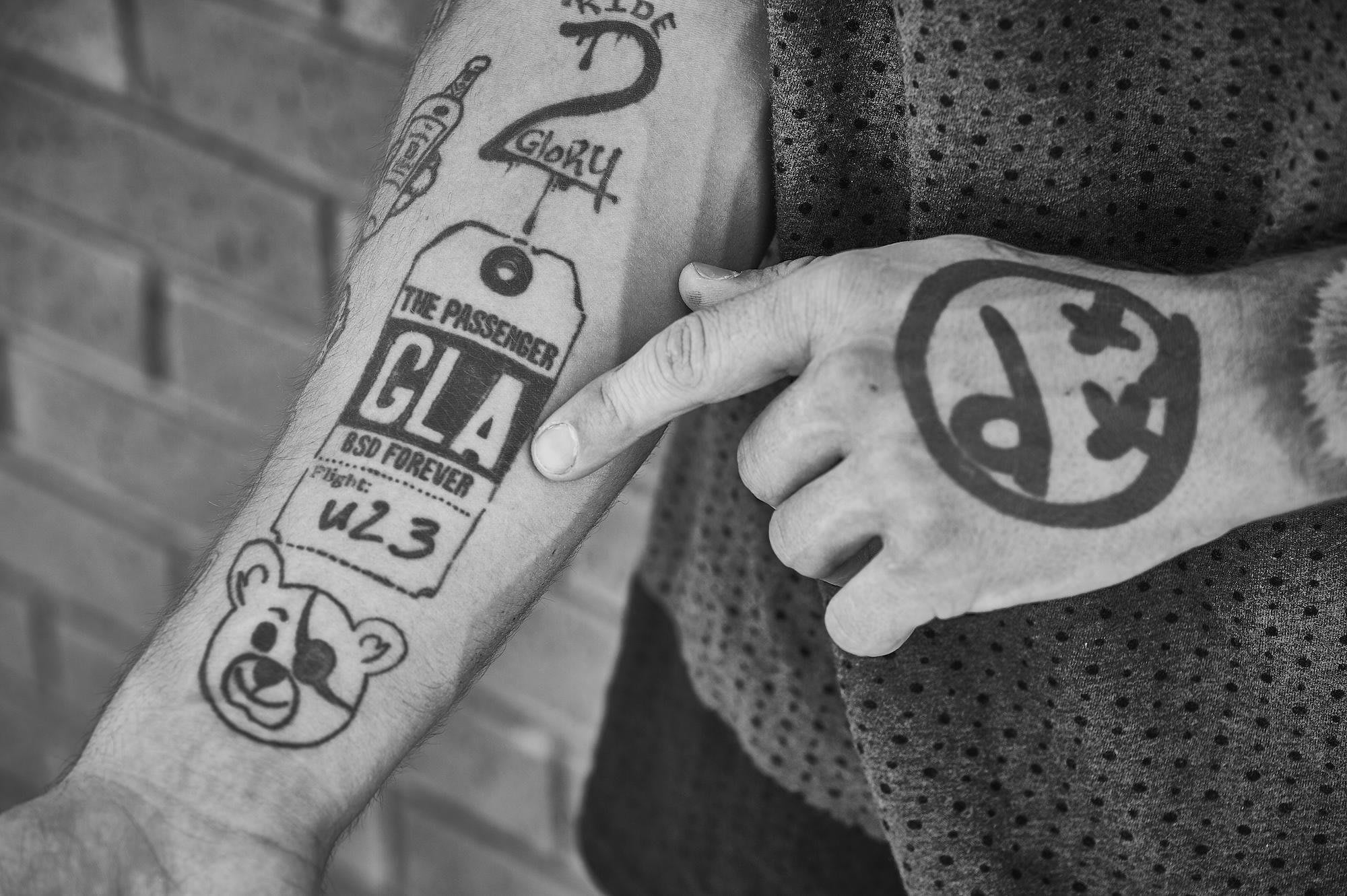 Kriss Kyle Bmx Tattoos