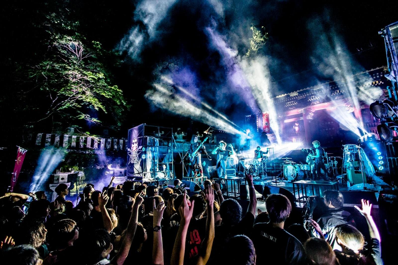 Crossfaithの世界遺産『日光山 輪王寺』ライブ 10月4日24時間限定無料