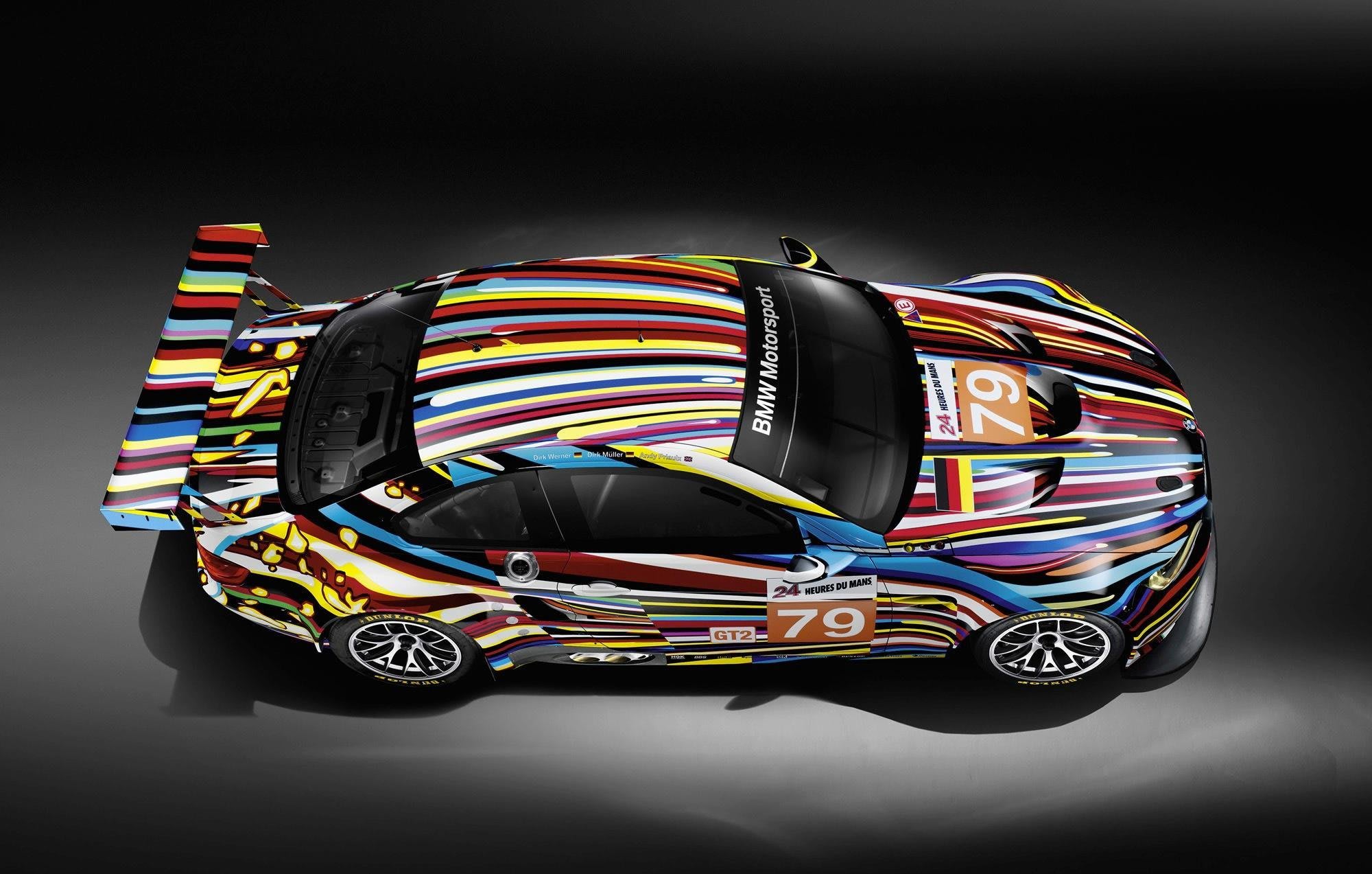 Джефф Кунс BMW Art car