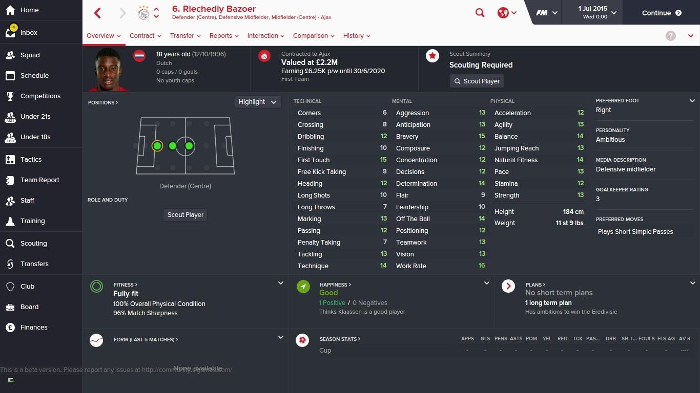 Football Manager 2016'daki En İyi Wonderkid'ler