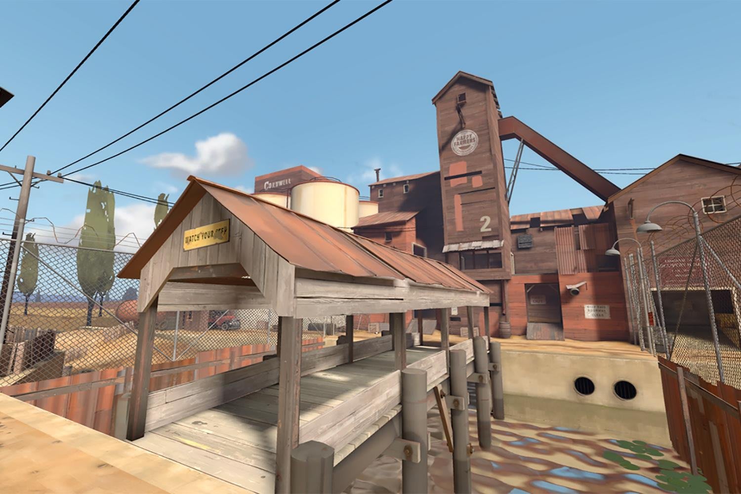 Team Fortress 2’s Rendition Of 2fort 