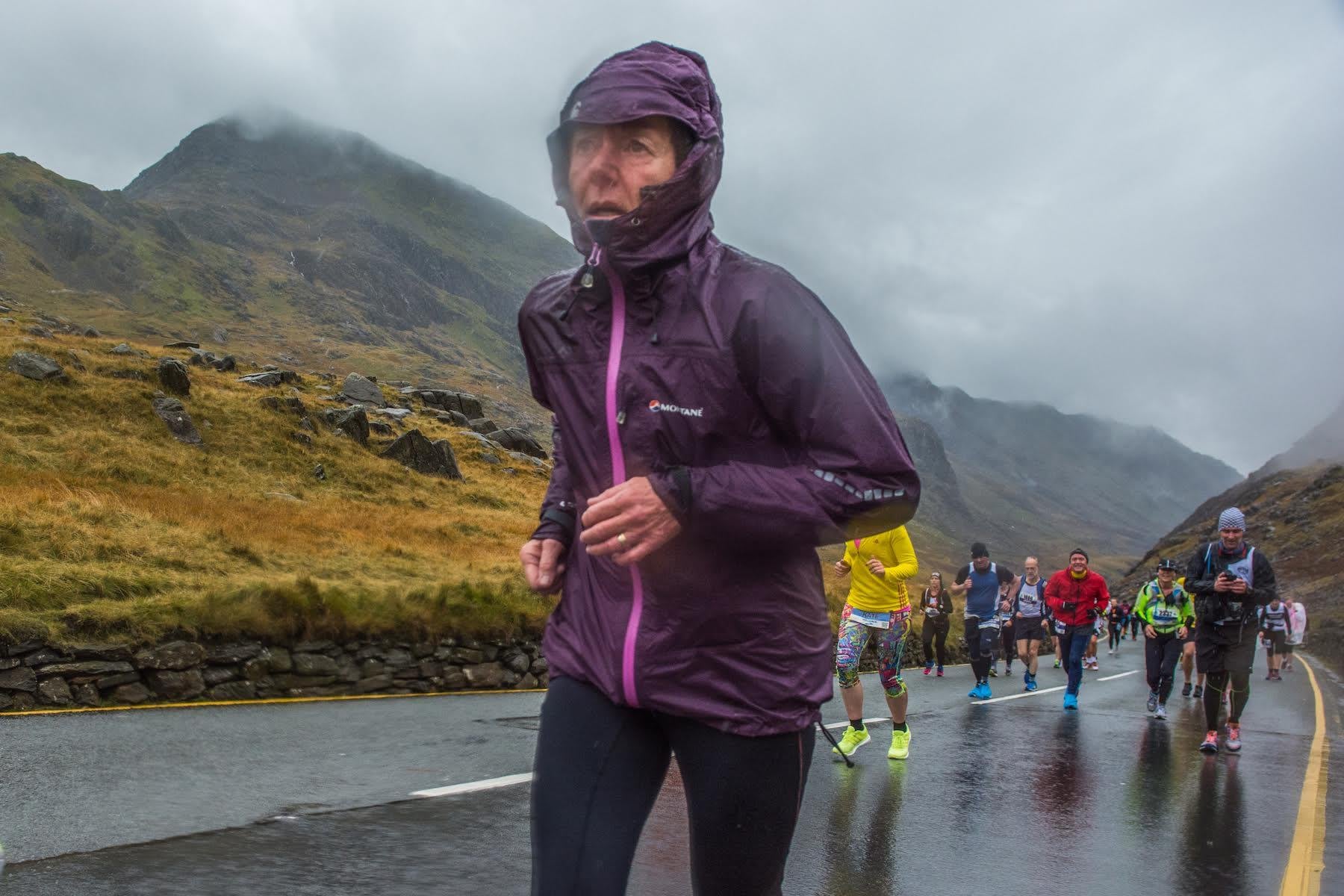 Correr con 2025 lluvia ropa