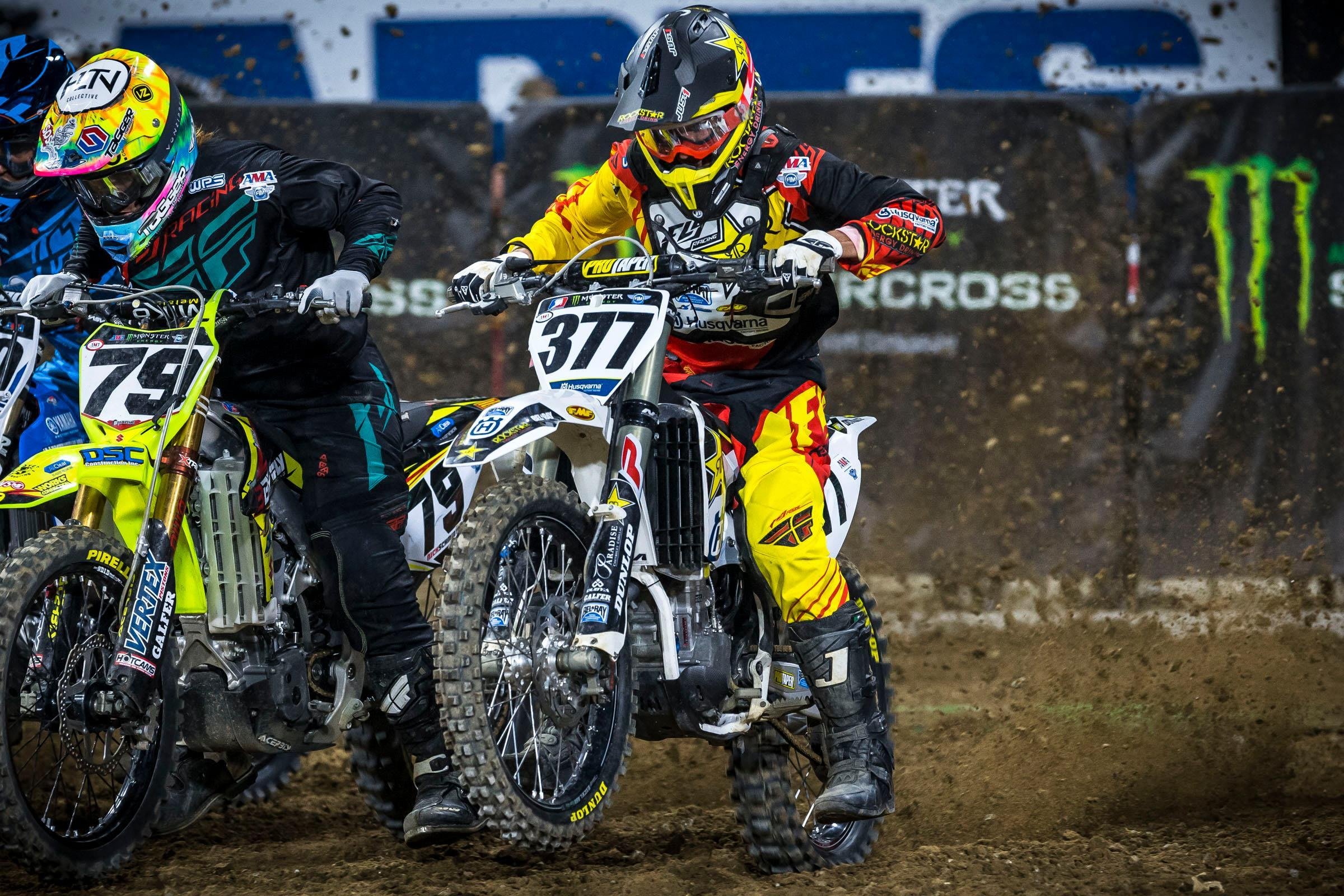 8 Photos of Supercross Riders Doing What They Do Best