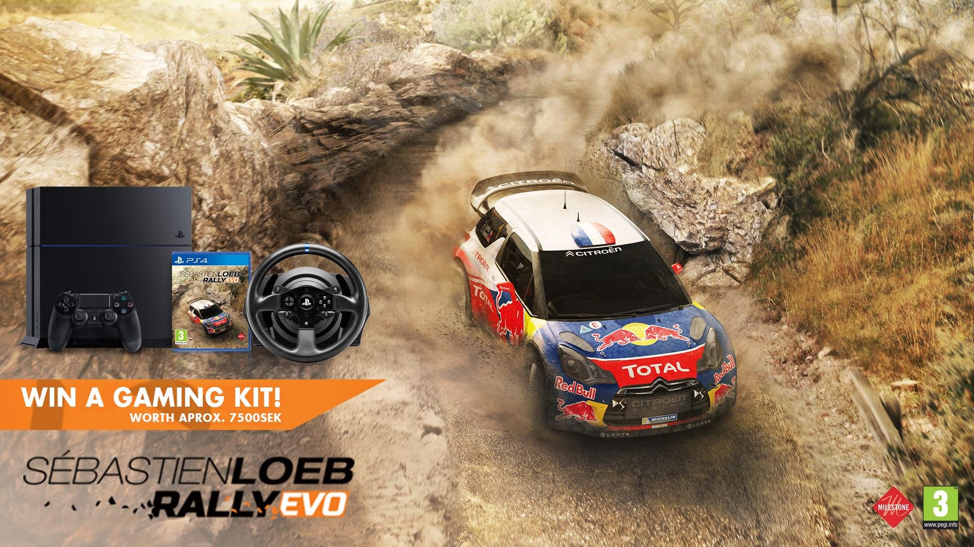 arv smag menu Win a PS4 rally game kit