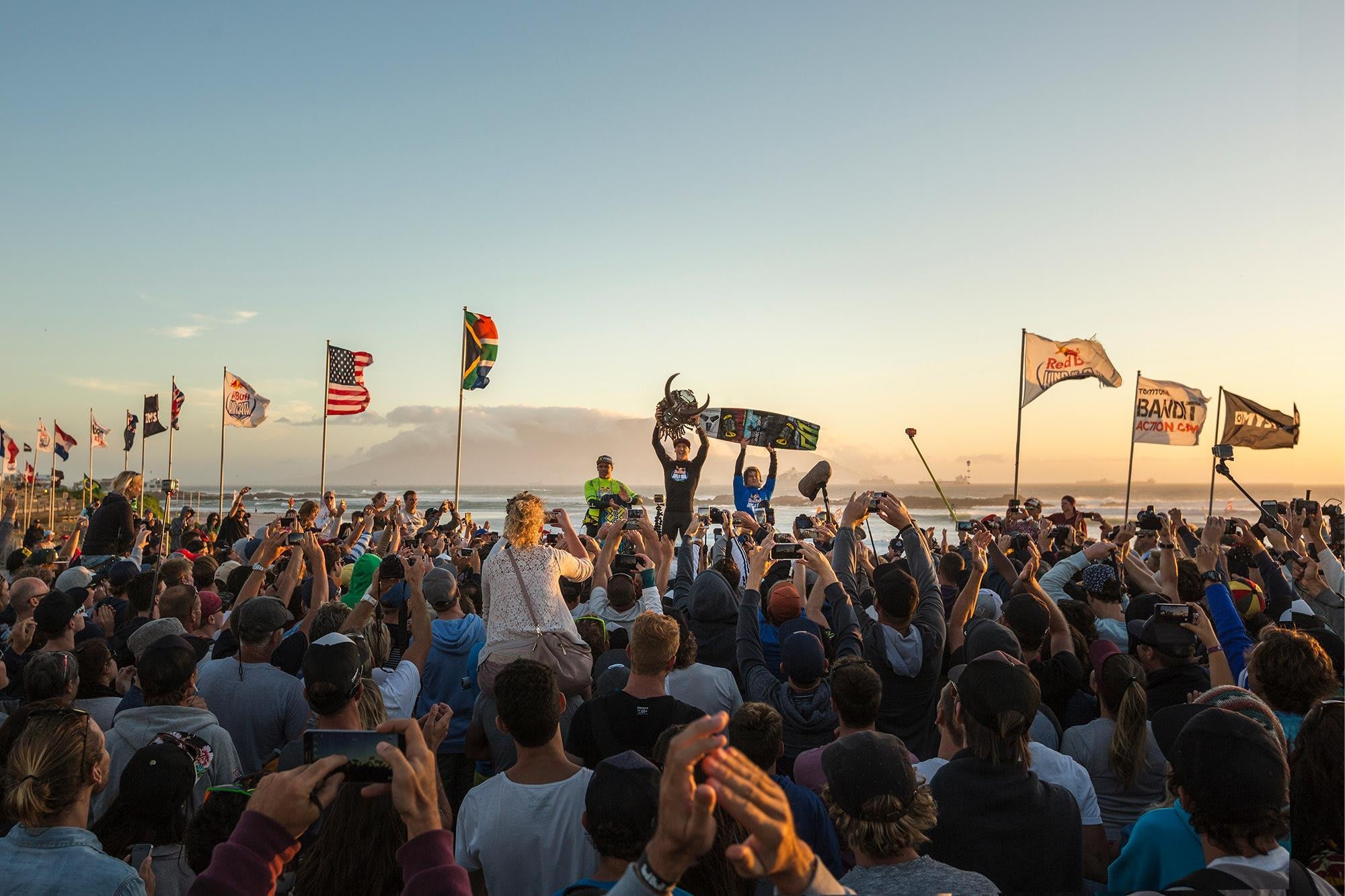 Red Bull King of the Air 2016 Кейптаун, кайтсерфинг