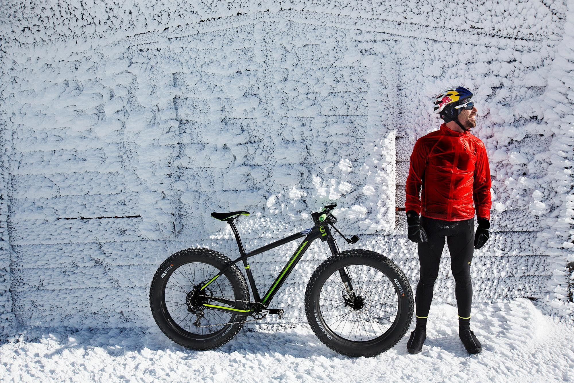 16 3 18 冬のワシントン山をファットバイクで初登頂した男 Bike