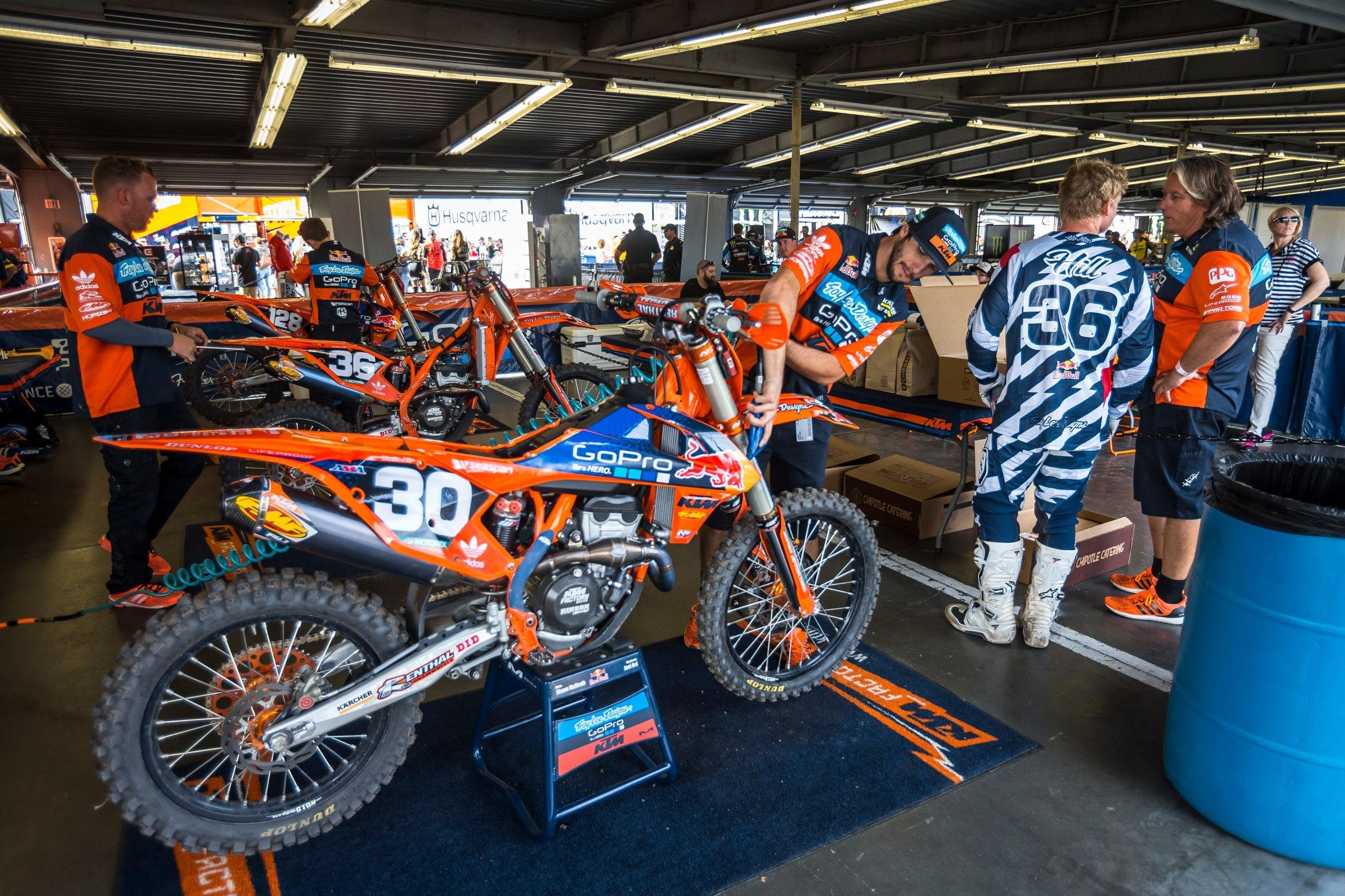 TLD/Red Bull KTM's First Daytona Supercross | 2016