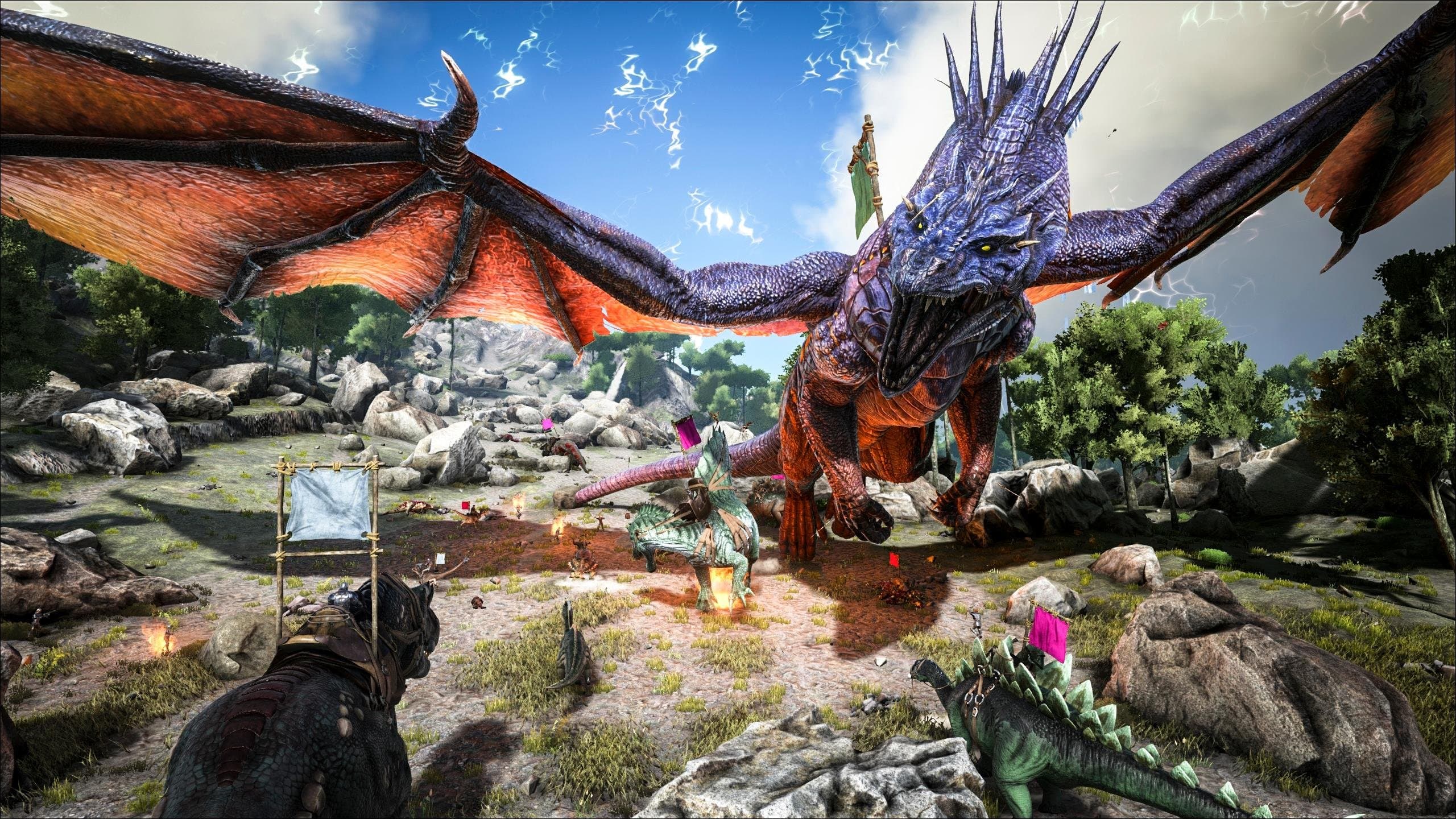 Ark: Survival of the Fittest com data na PS4