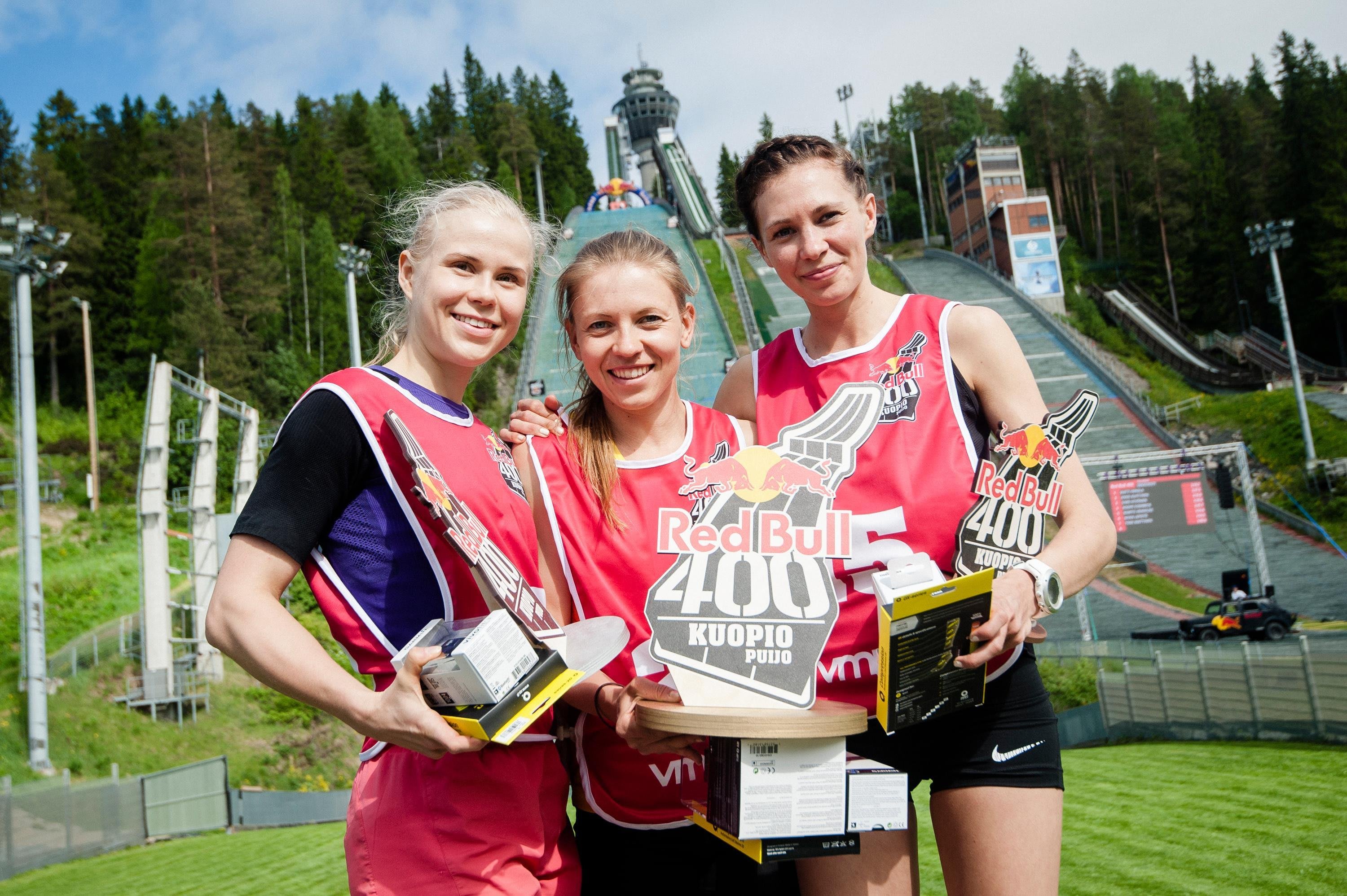 Red Bull 400: Kuopion kilpailun tulokset
