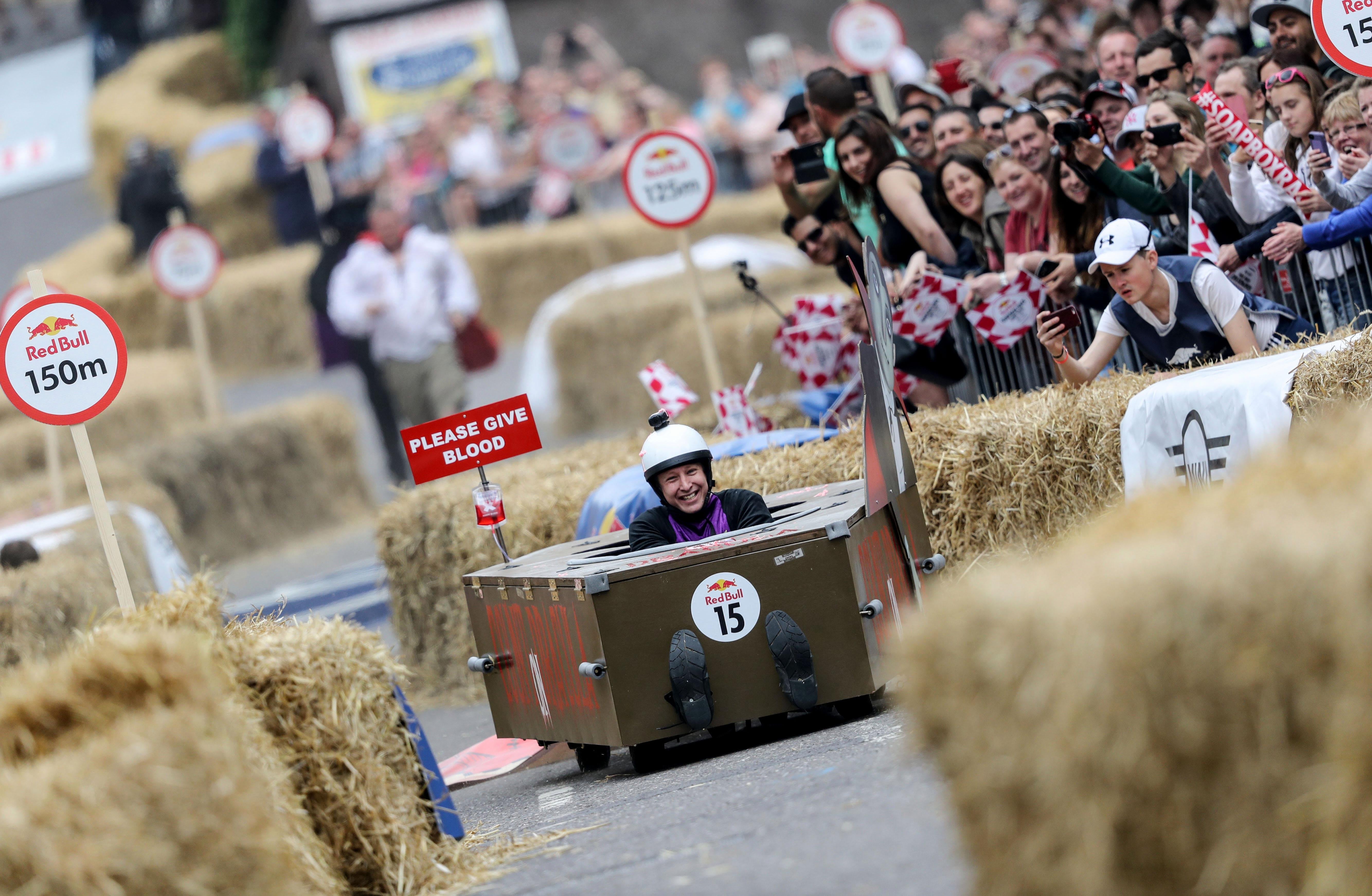 Soapbox crashes The best from Ireland 2016 Red Bull