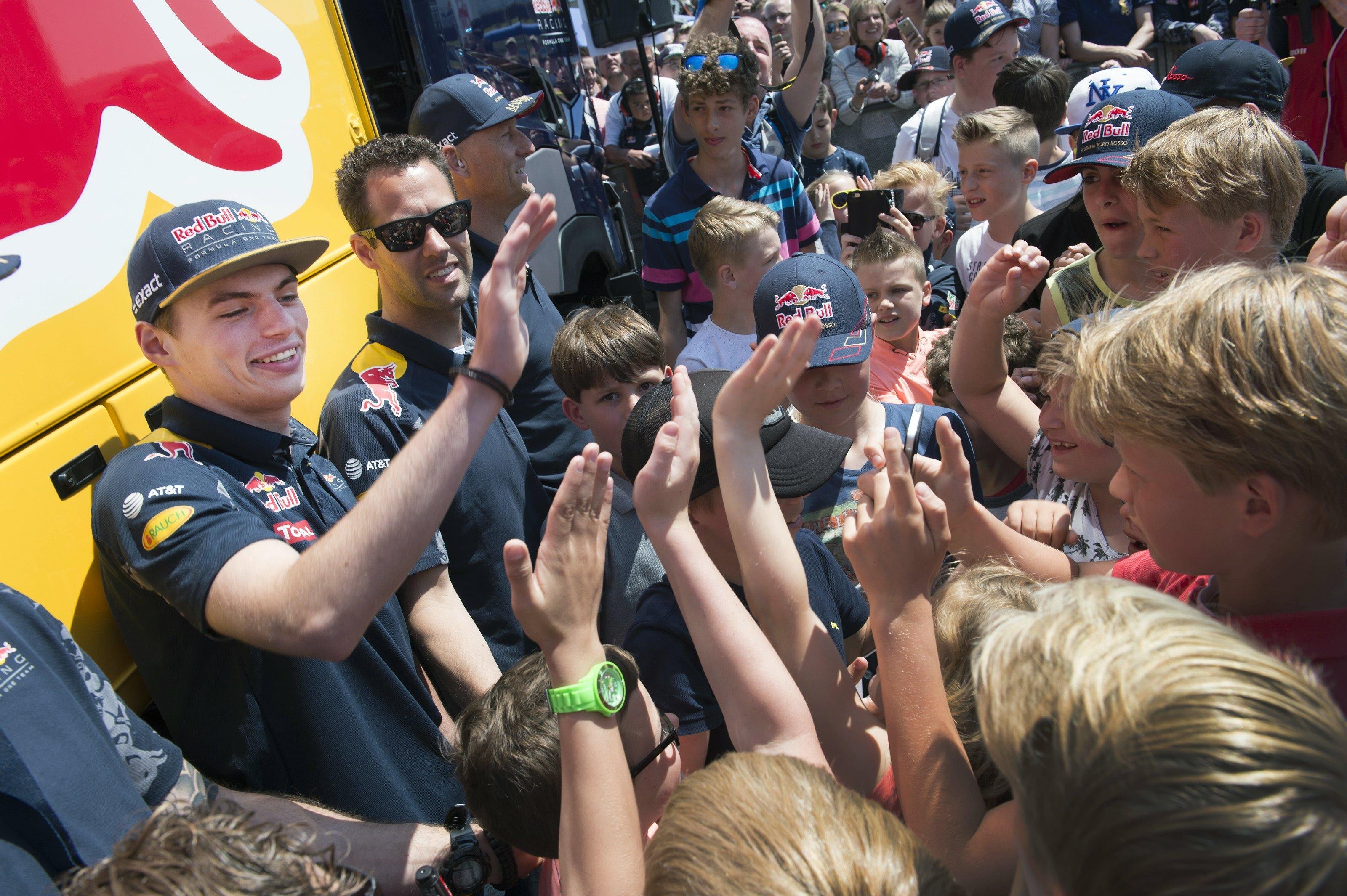 Max Verstappen F1 showcar run in Zandvoort Holland