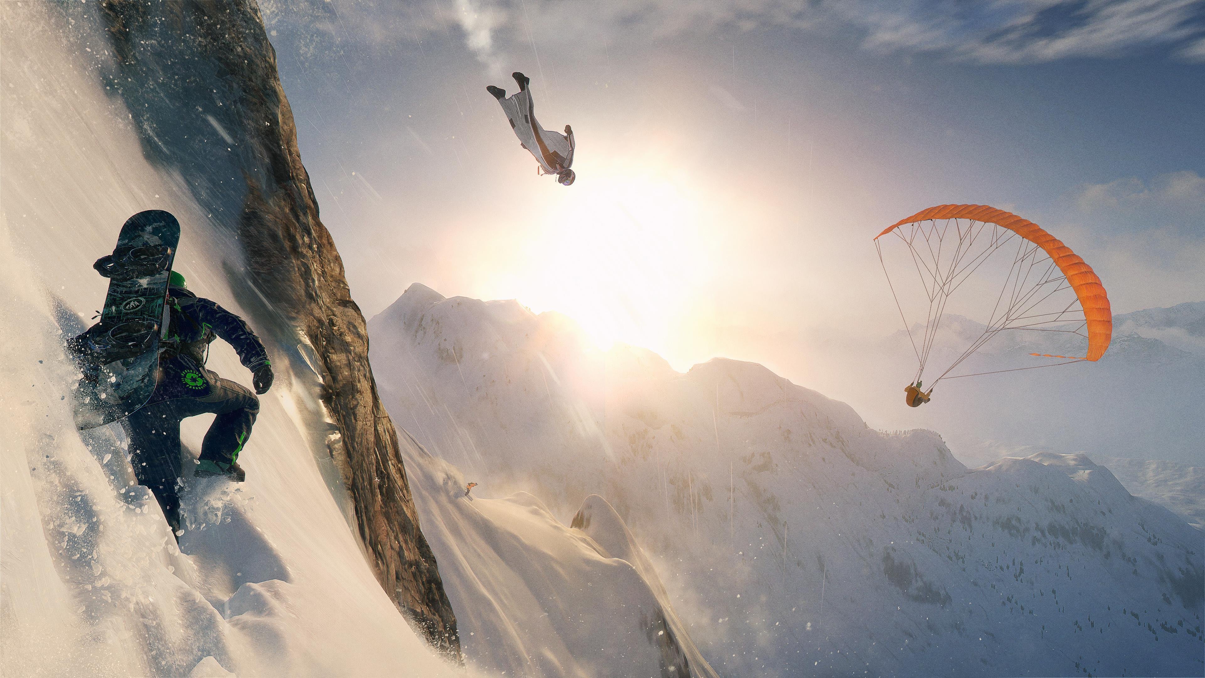 16 6 24 スノースポーツゲームの決定版 Steep Games