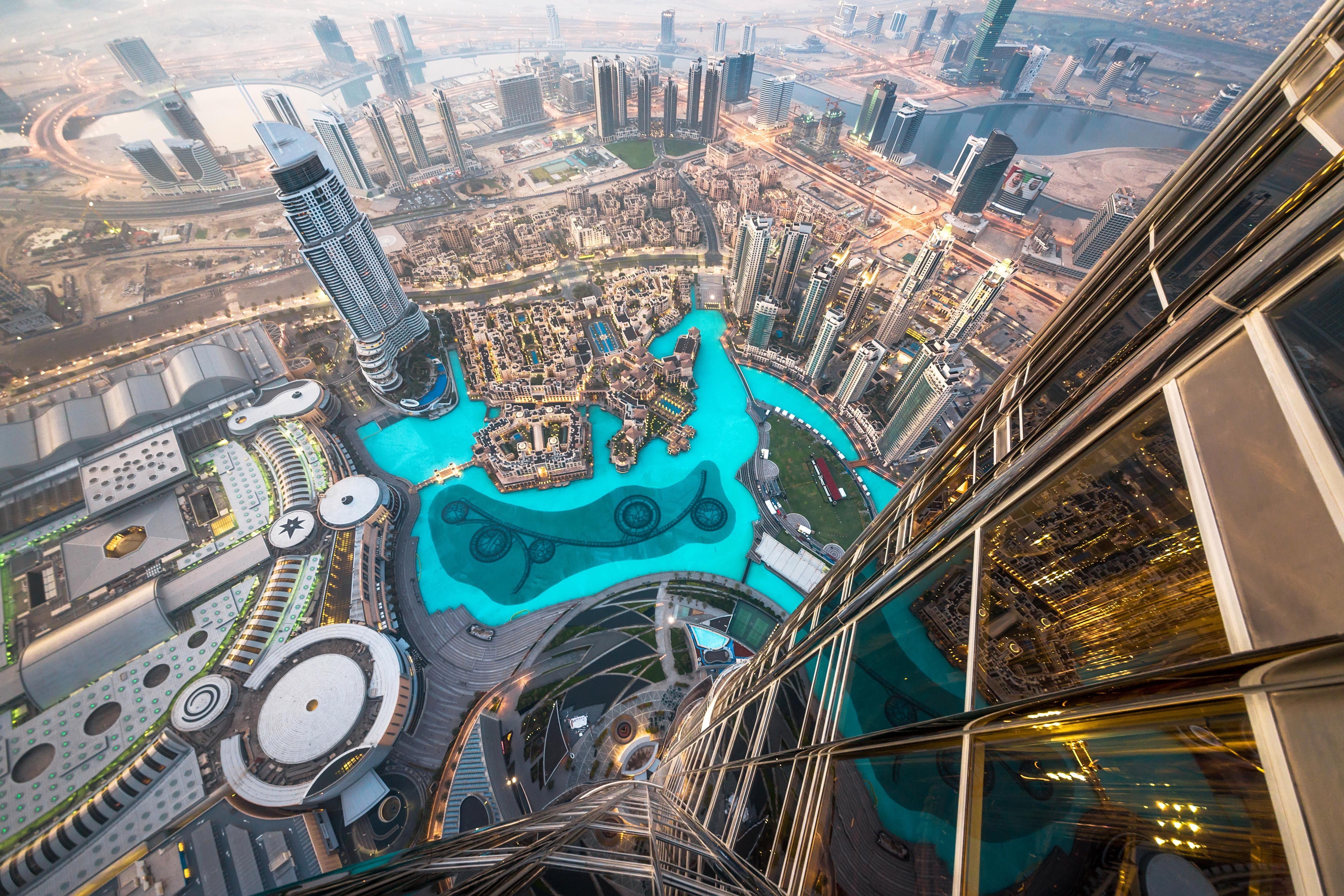 Высота Бурдж Халифа в Дубае