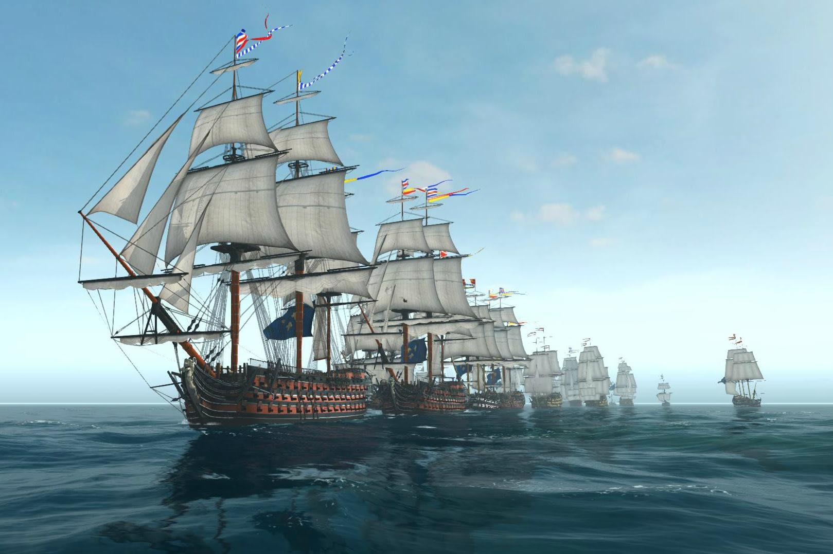 帆船時代の海戦を追求する Naval Action Games