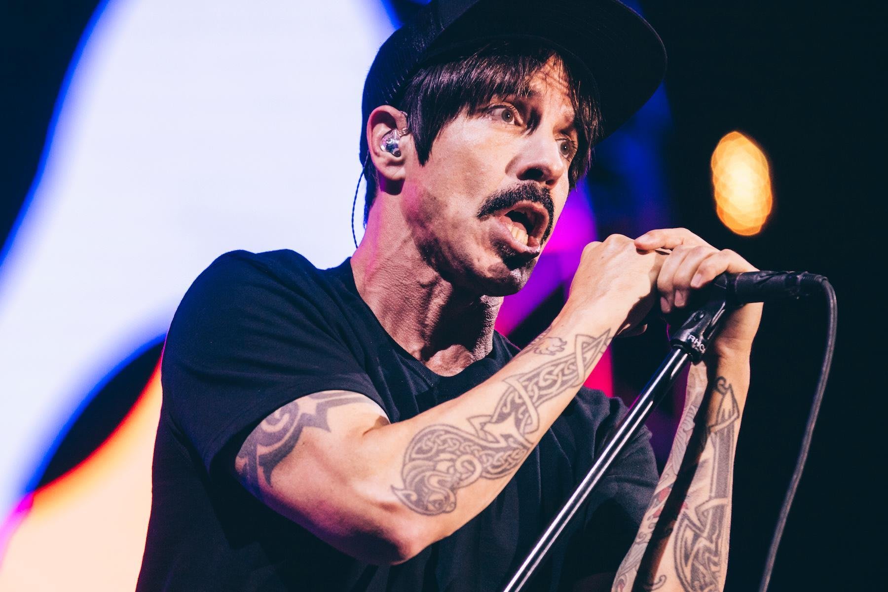 Anthony Kiedis à Lollapalooza en 2016. 