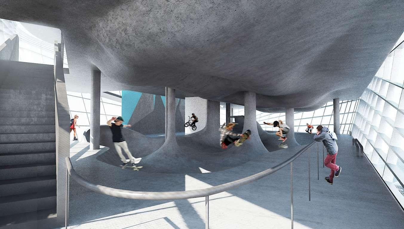  C mo Ser El Primer Edificio Skatepark De 5 Pisos 