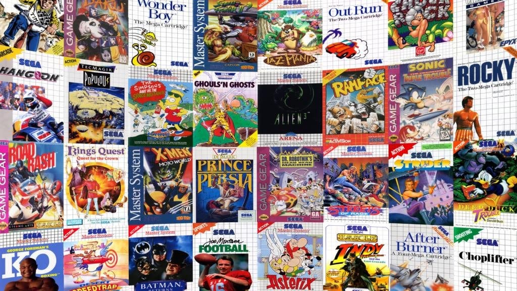 5 jogos mais vendidos do Master System no Brasil