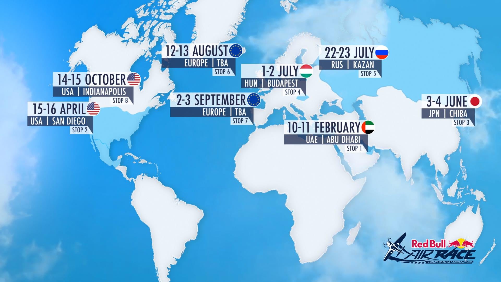 ¡Red Bull Air Race ya tiene calendario!