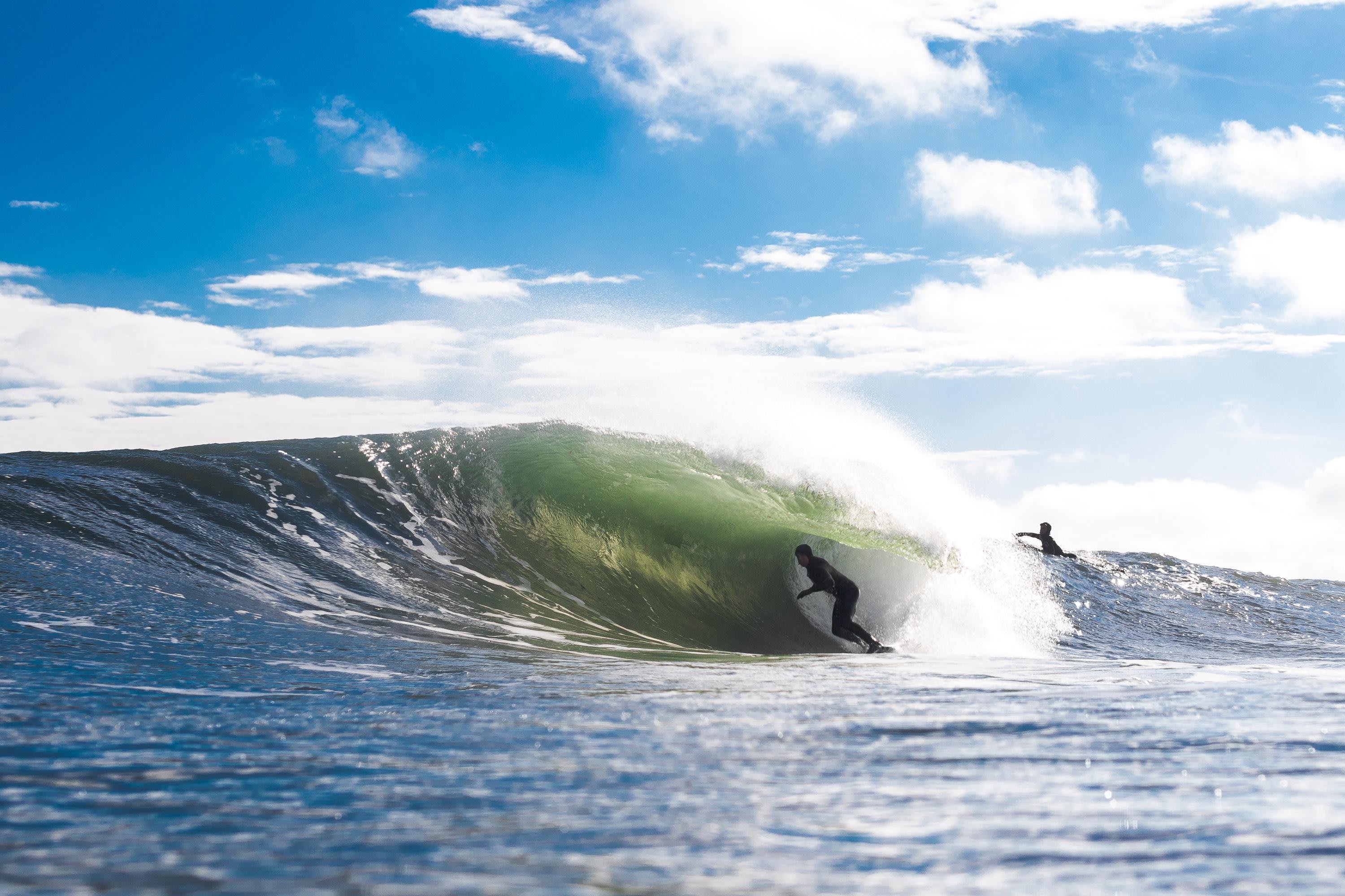 ニュージャージーのウインターバレル Surfing
