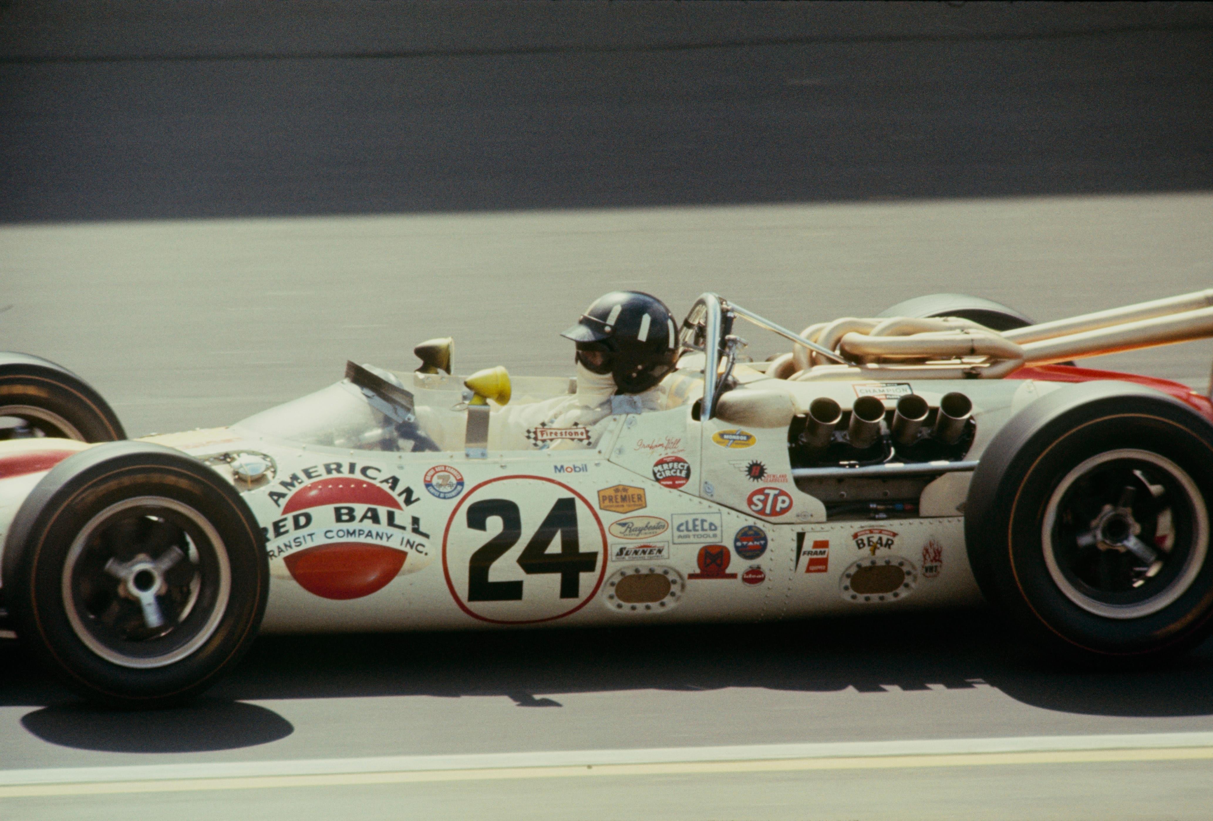GRAHAM HILL 1963 F1 US GRAND PRIX-INDY 500 WINNER 1966 8 X 10 PHOTO 